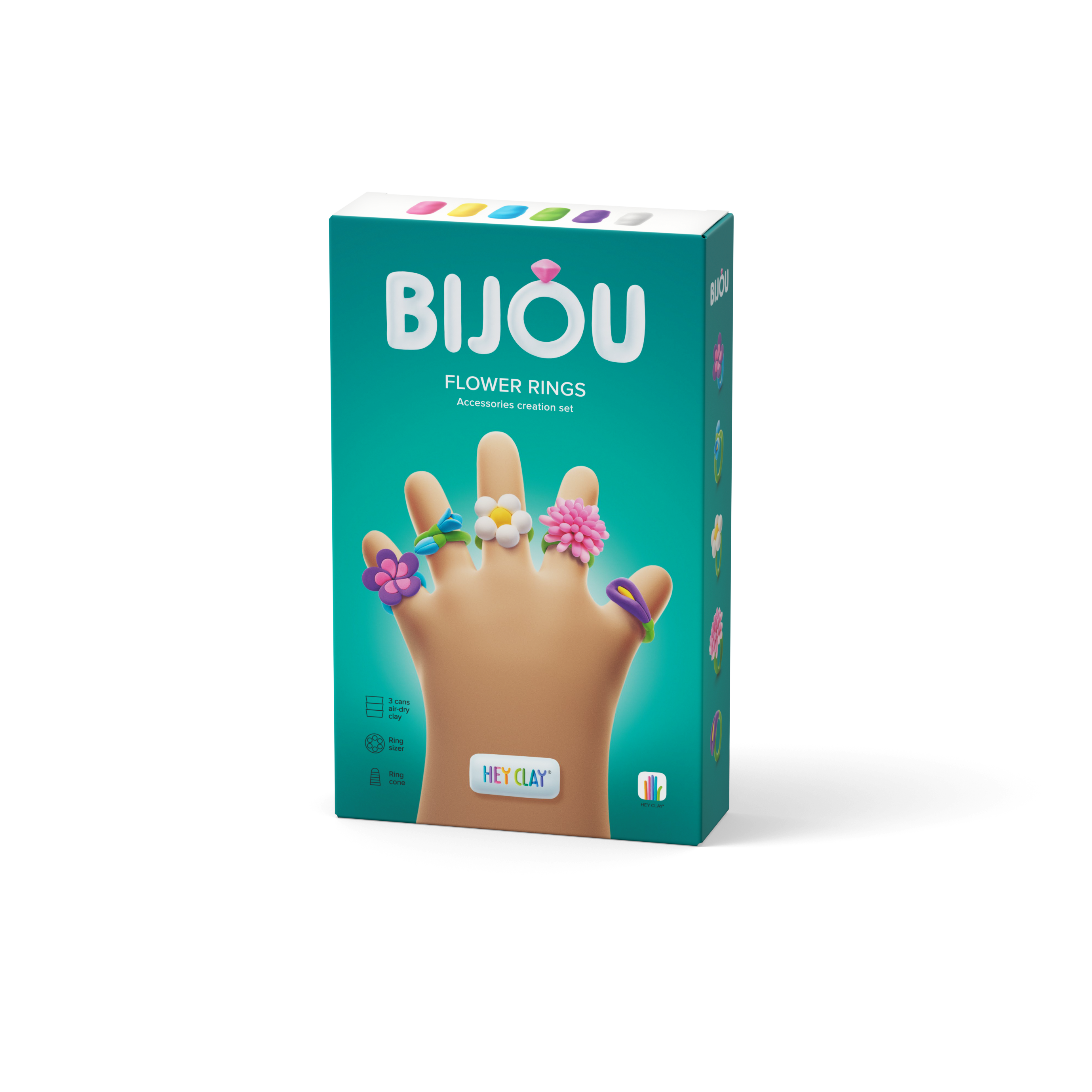 Hey Clay | Bijou Rings - Flower