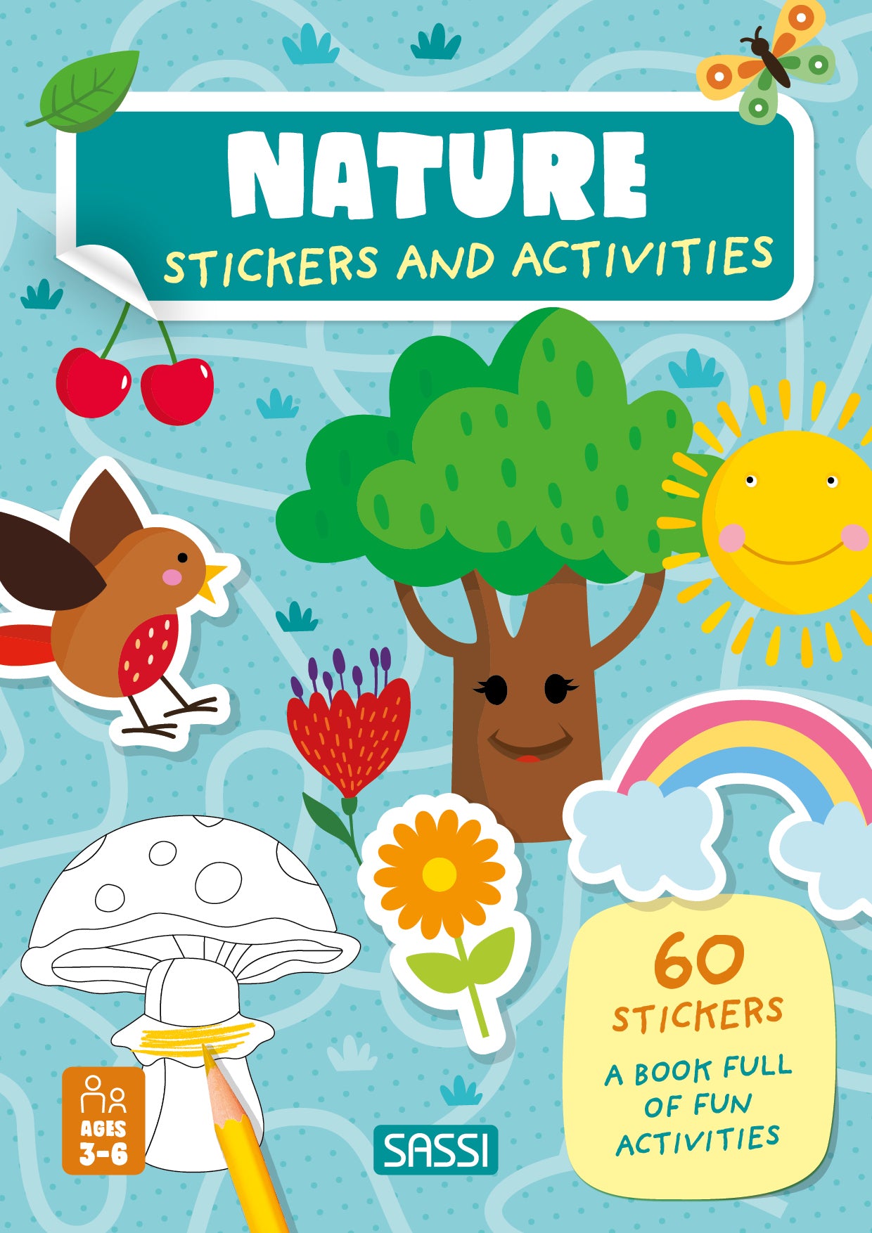 Sassi | Stickers & Activity Book - Nature