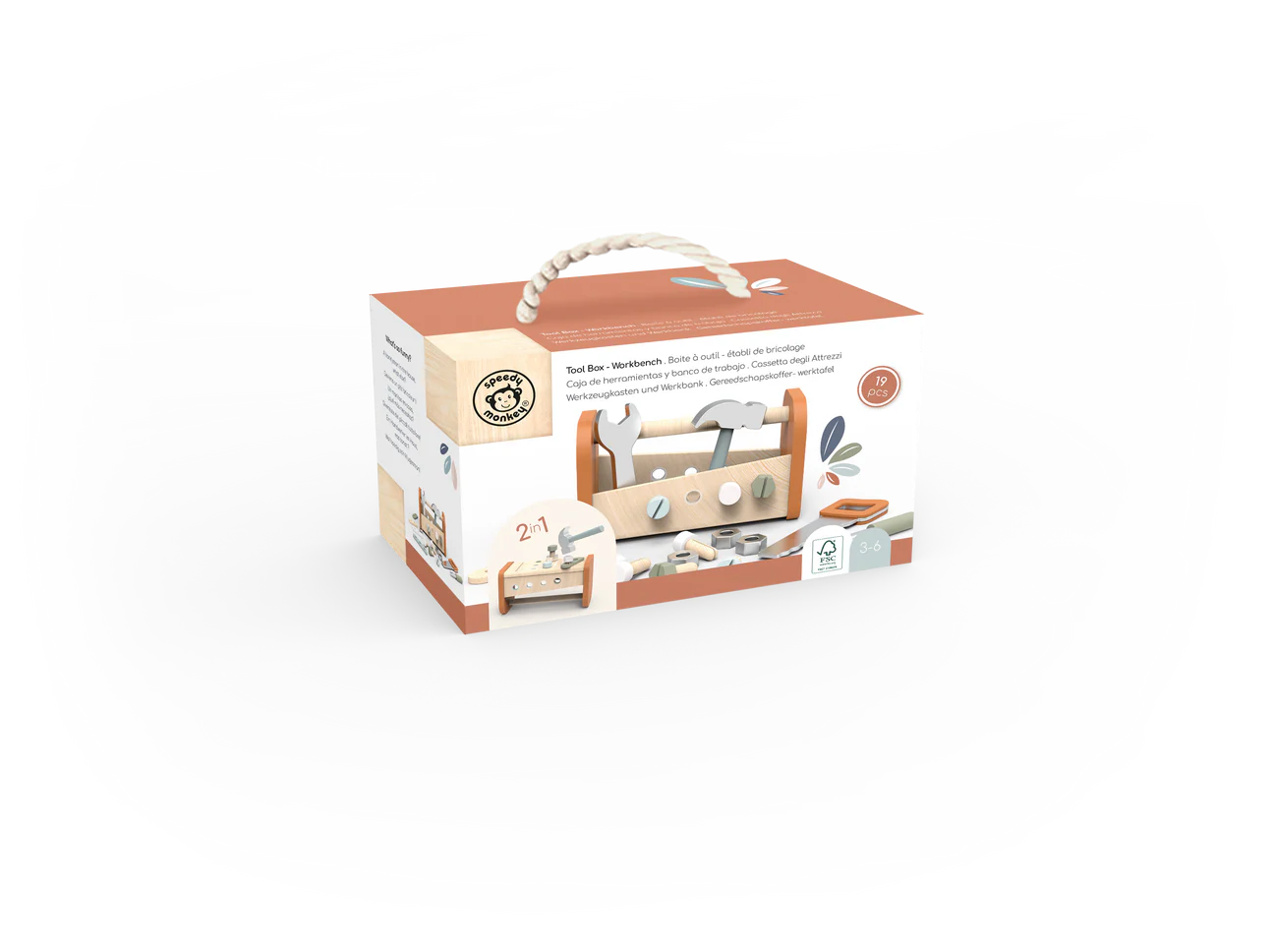 Speedy Monkey | 2-in-1 Toolbox Workbench