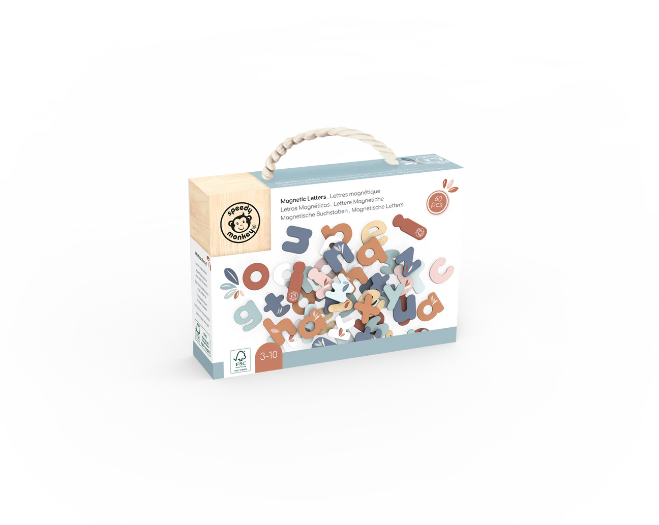 Speedy Monkey | Magnetic Letters