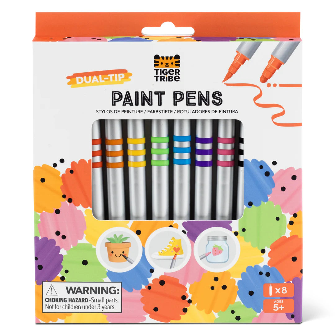 Tiger Tribe | Dual-Tip Paint Pens