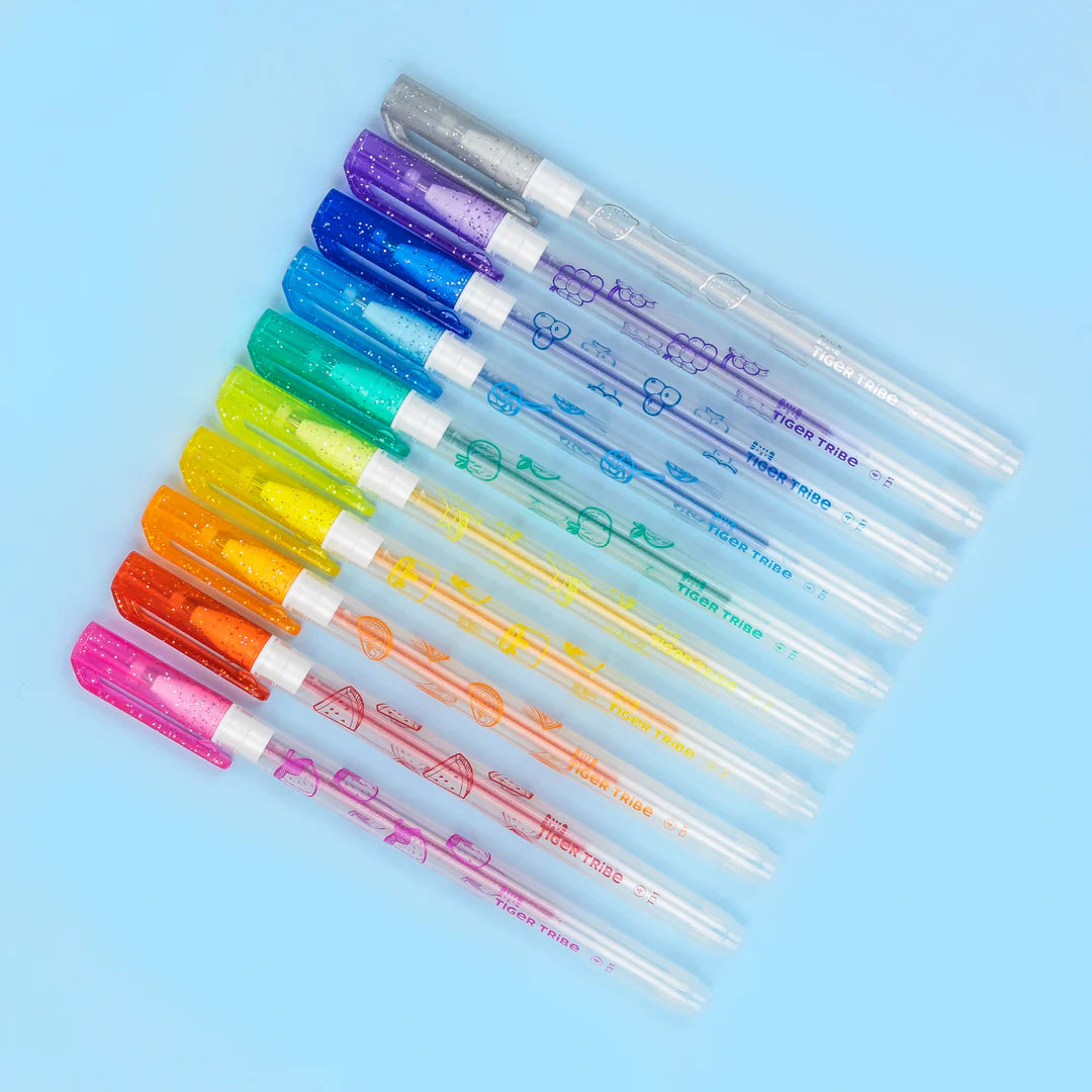 Tiger Tribe | Shimmer Scented Gel Pens