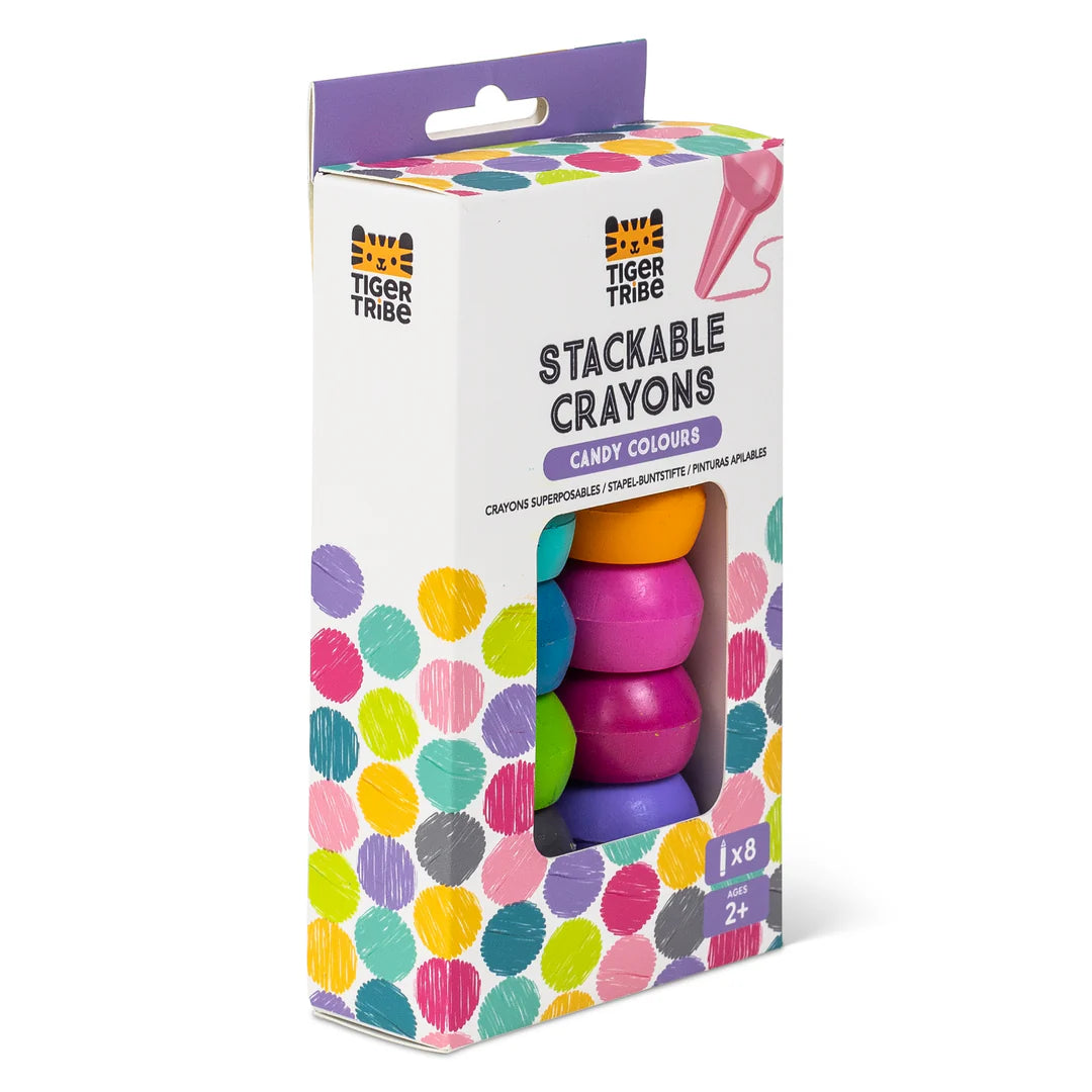 Tiger Tribe | Stackable Crayons - Candy Colours