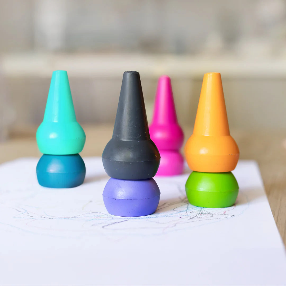 Tiger Tribe | Stackable Crayons - Candy Colours