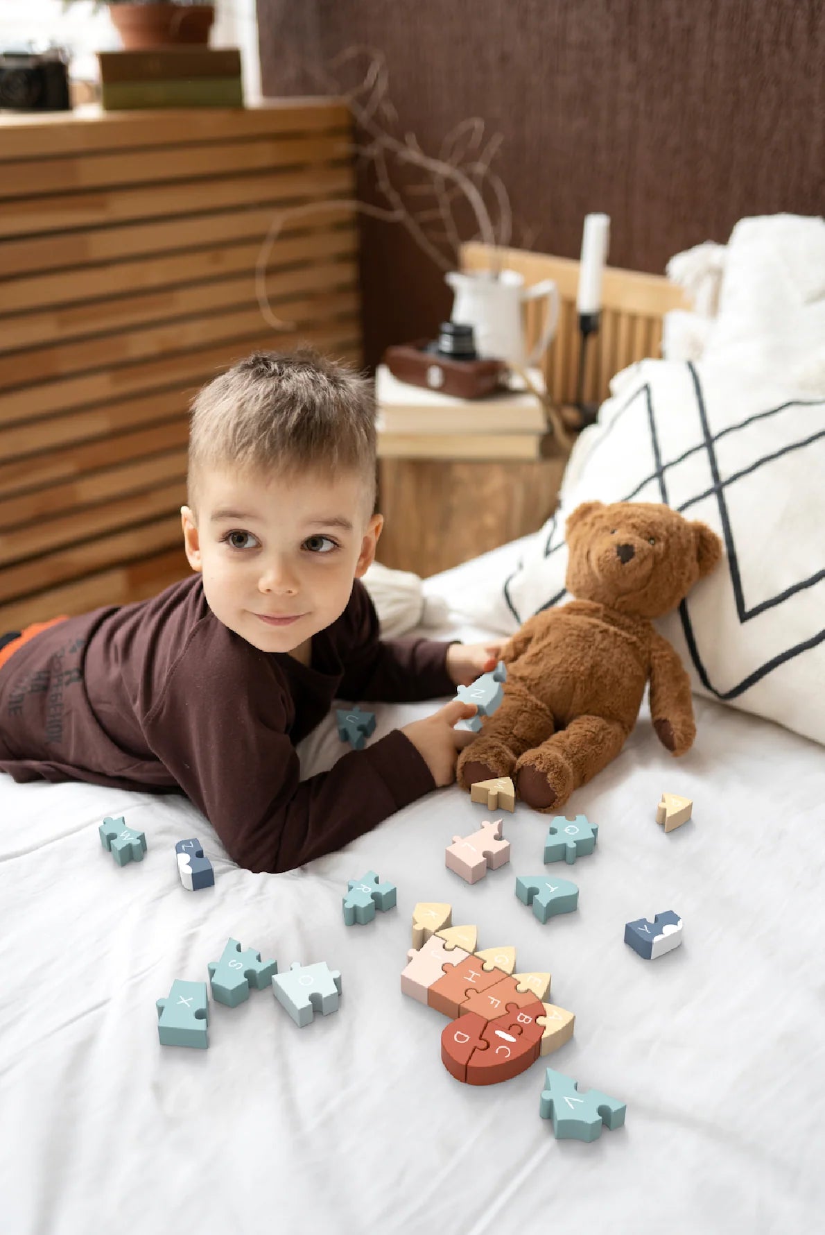 Speedy Monkey | ABC Dino Puzzle