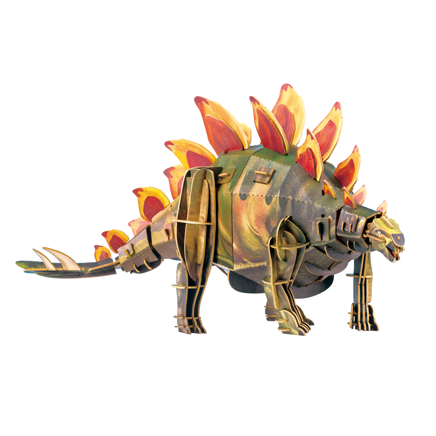 mierEdu | Eco 3D Puzzle - Stegosaurus