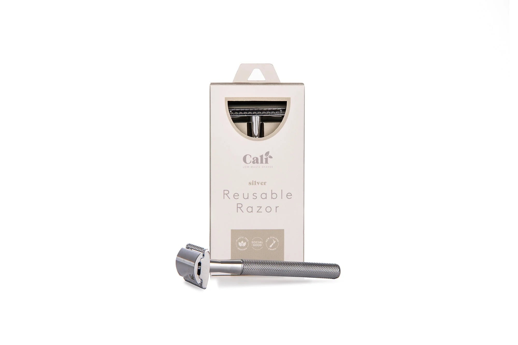 Caliwoods | Safety Razor - Silver