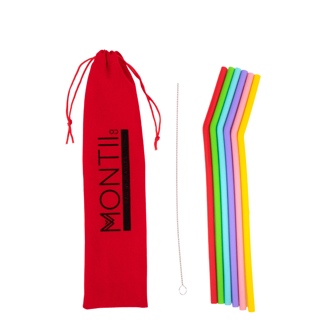 Montii | Silicone Straw Set
