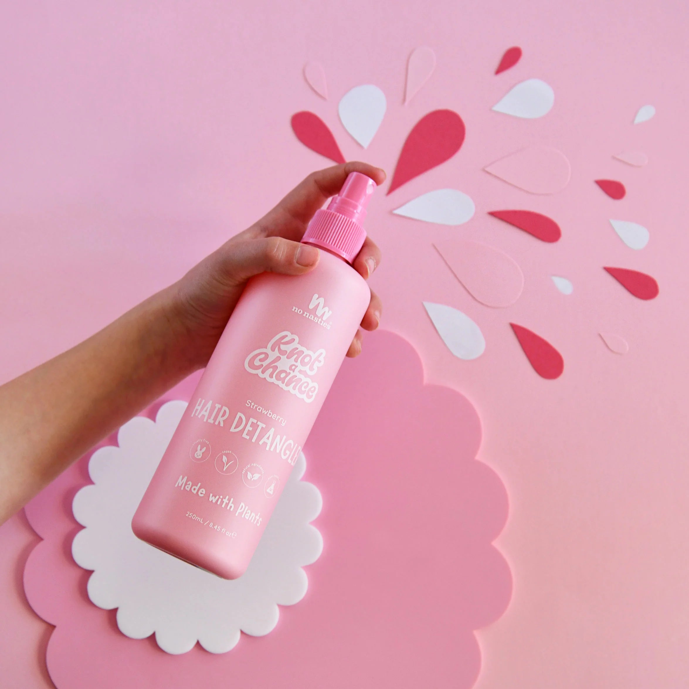 No Nasties | Strawberry Hair Detangler 250ml