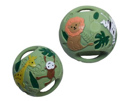 Tikiri | Rubber Grabbing Ball - Safari