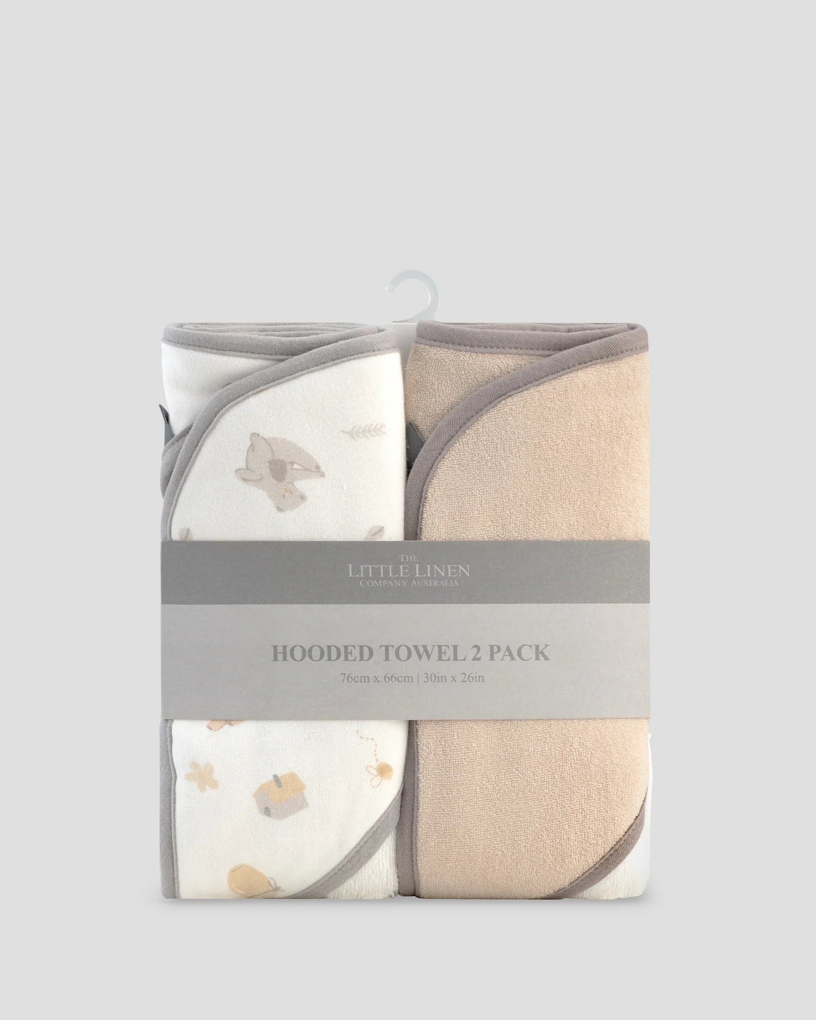 Little Linen | Hooded Towel 2pk