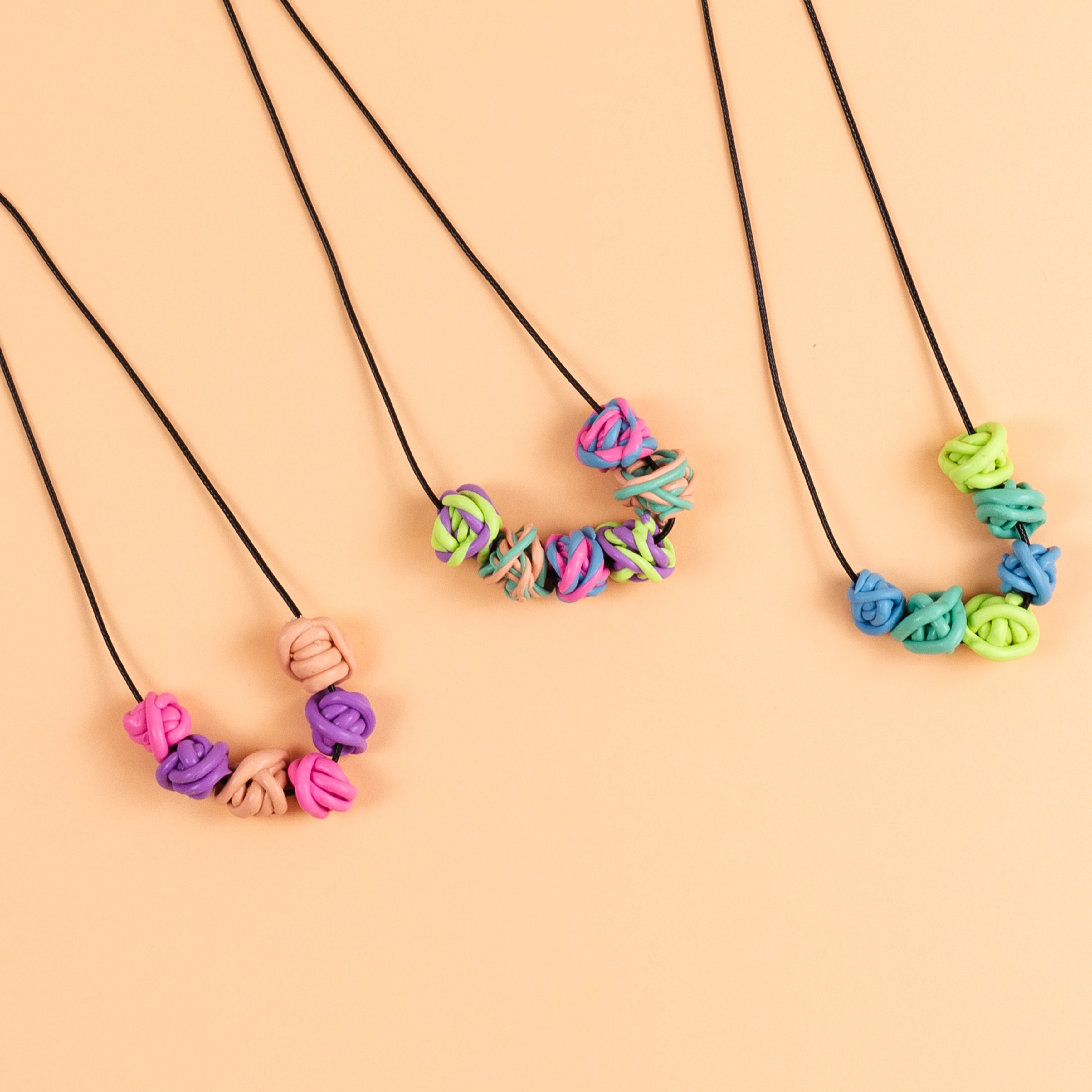 Tiger Tribe | Jewellery Design Kit - Twisty Bead Necklaces