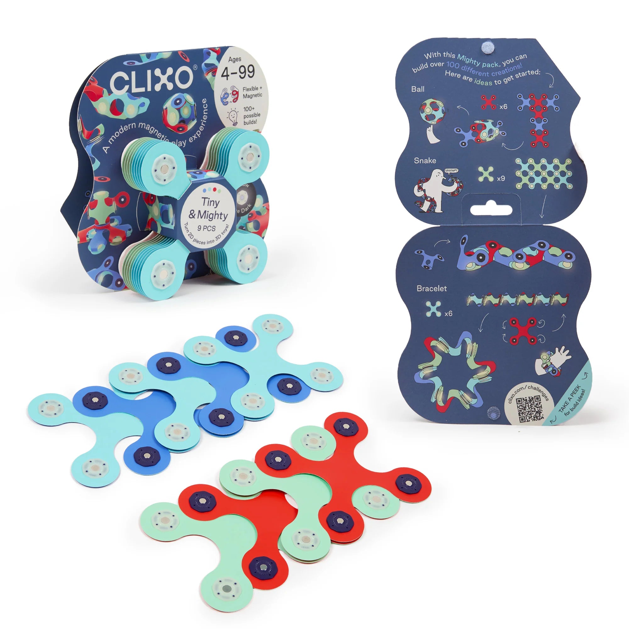 Clixo | Tiny & Mighty - 9pc Marine