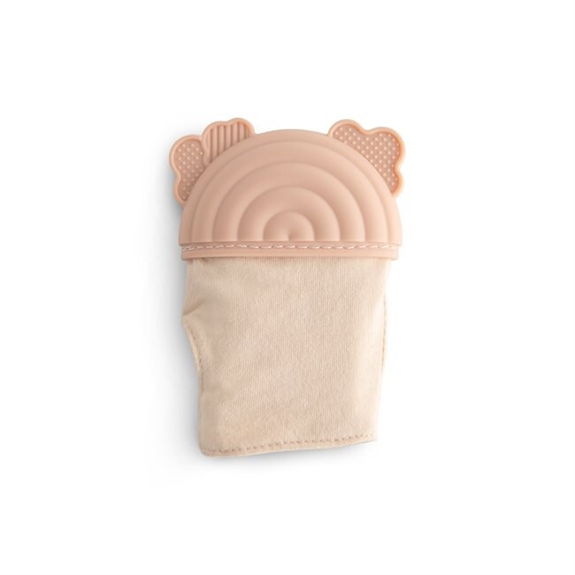 Mushie | Teething Mitten - Rainbow