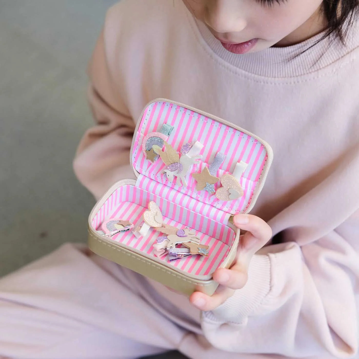 Mimi & Lula | Mini Jewellery Box - Gold