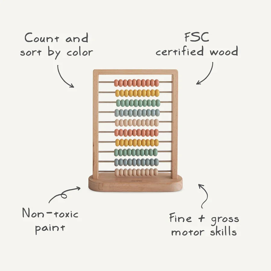 Mushie | Wooden Abacus