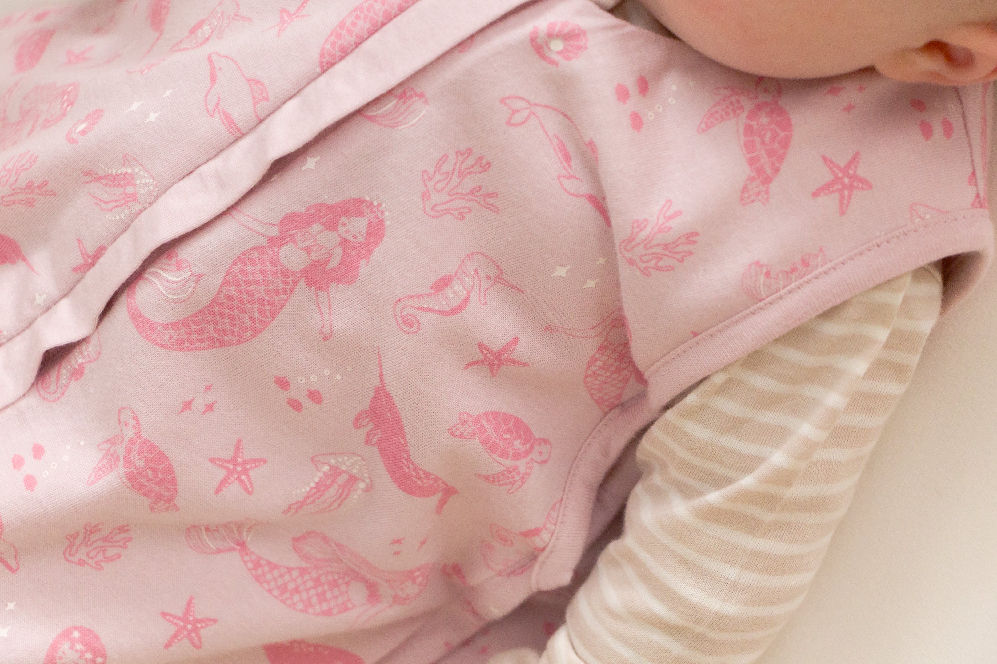 Woolbabe | 3 Seasons Sleeping Bag - Shell Mermaids