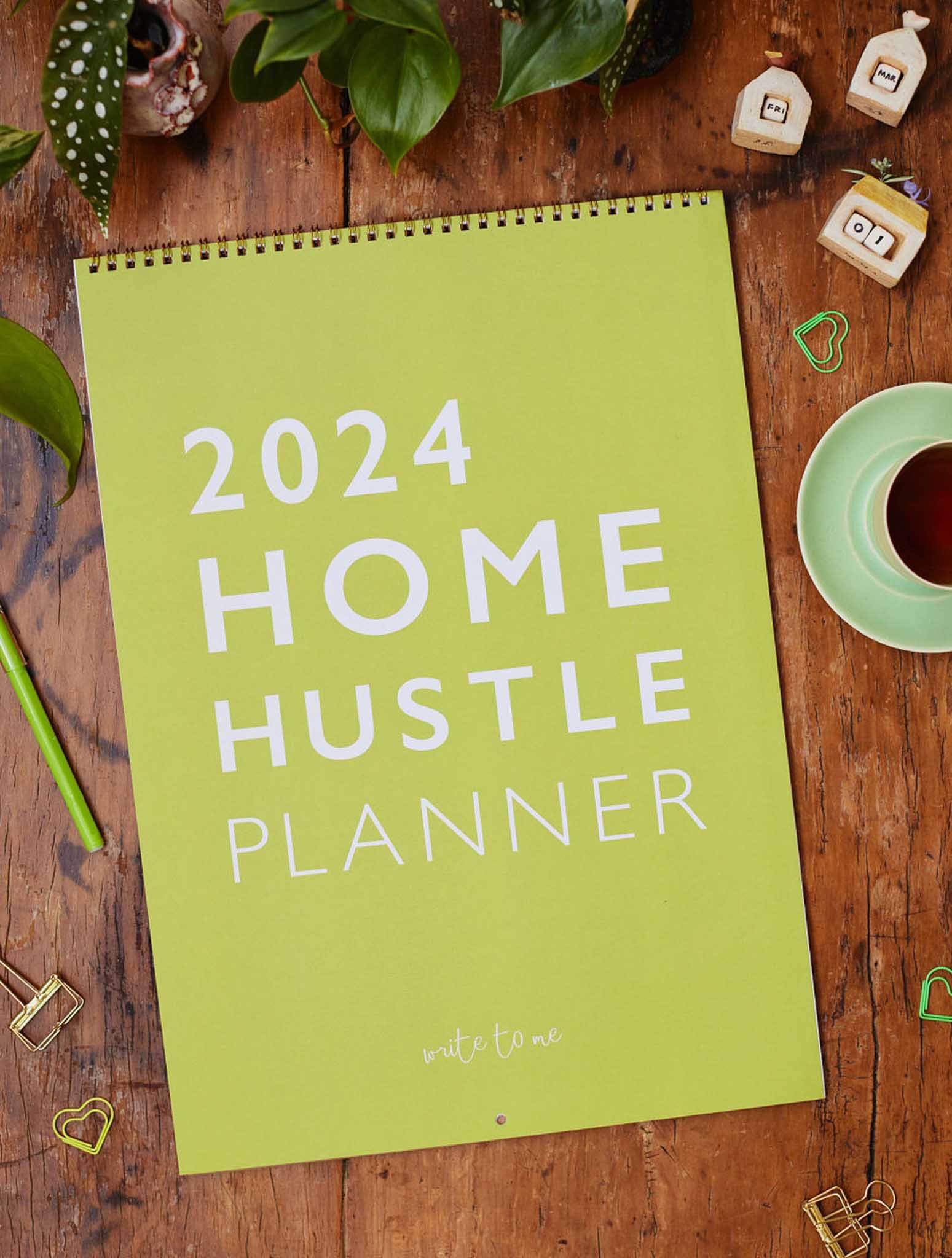 Write to Me | 2024 Home Hustle Wall Planner