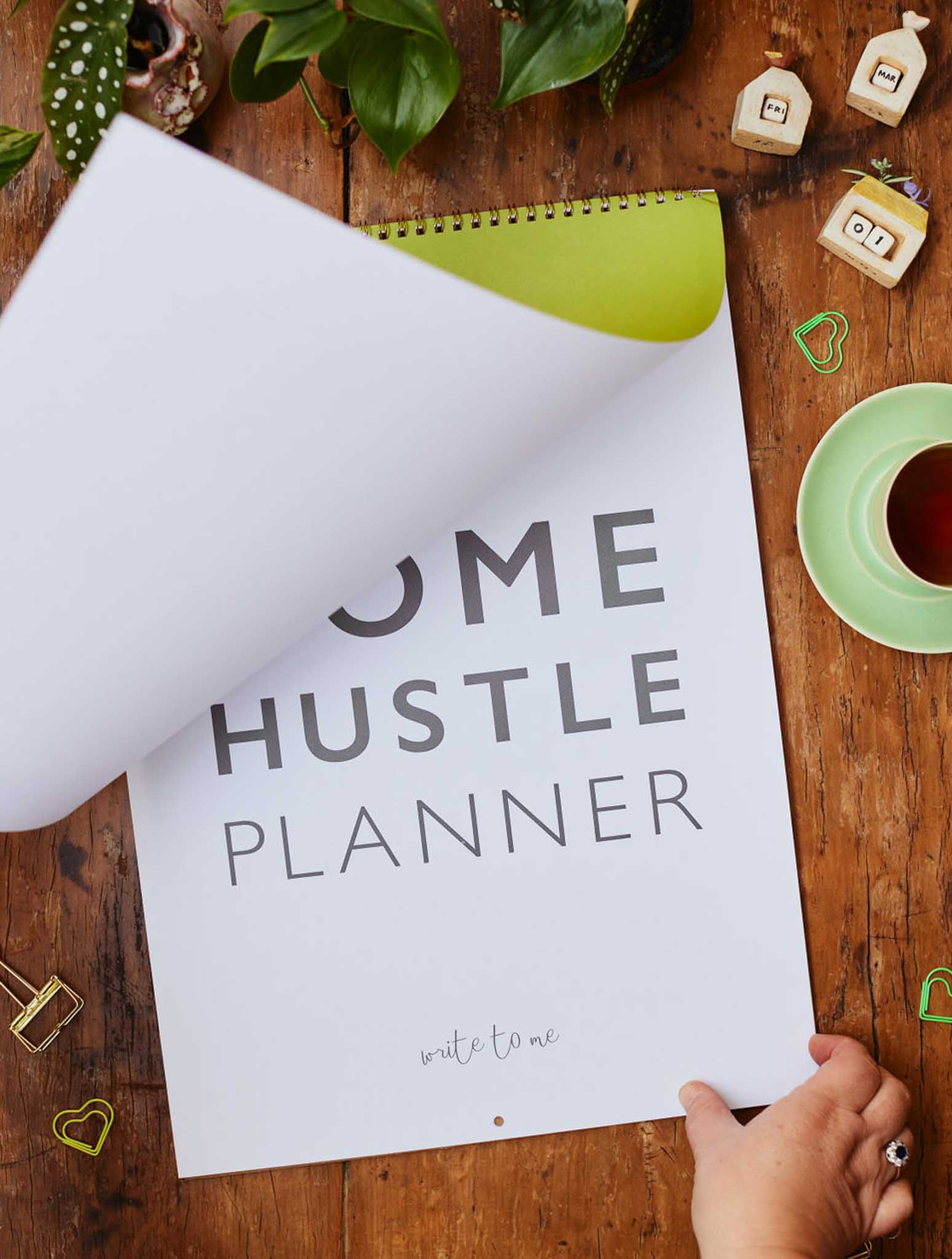 Write to Me | 2024 Home Hustle Wall Planner