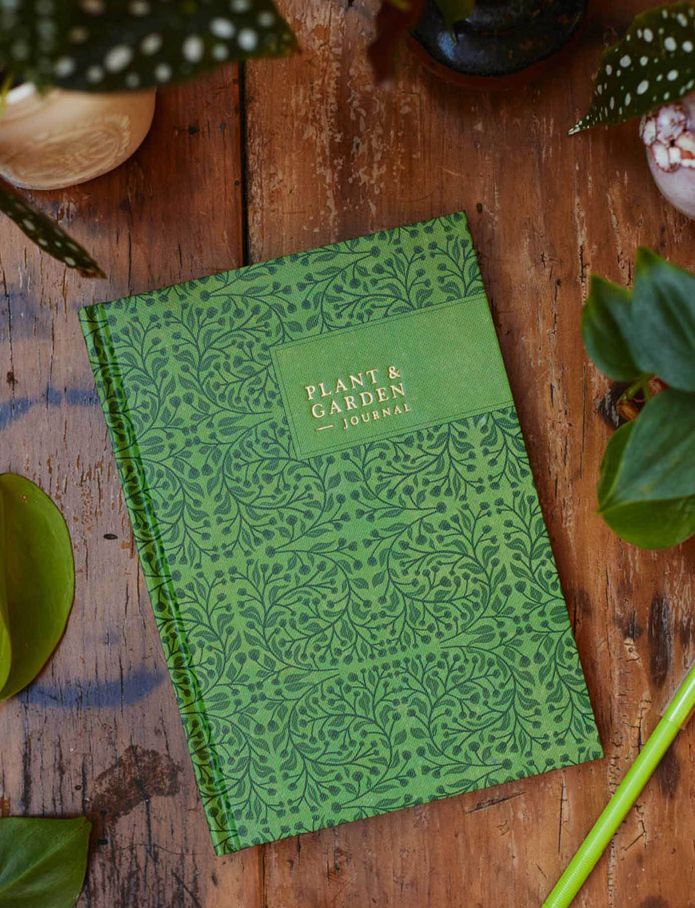 Write to Me | Plant & Garden Tracker Journal - Green