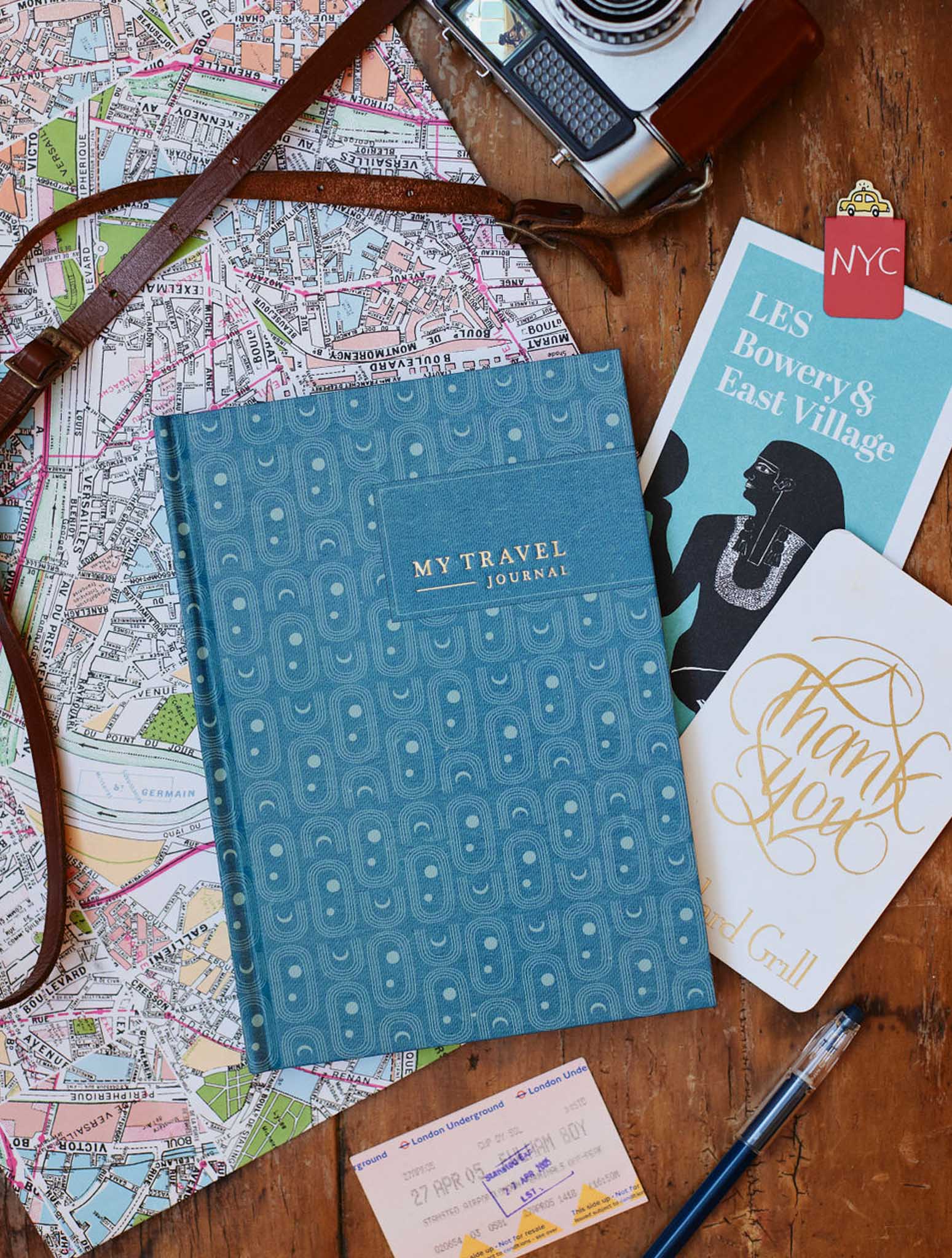 Write to Me | My Travel Journal - Blue
