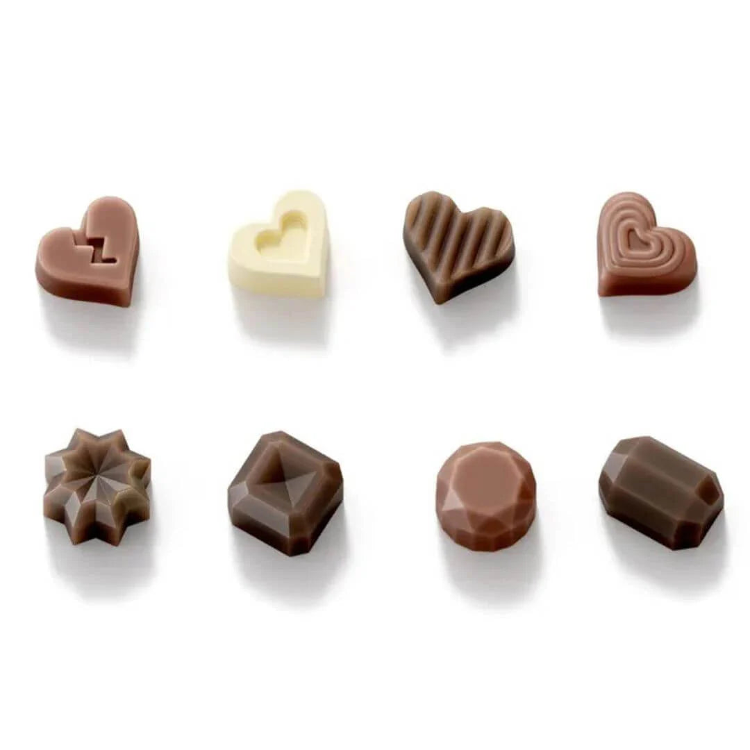 Zoku | Chocolate Mold Set - Hearts & Gems