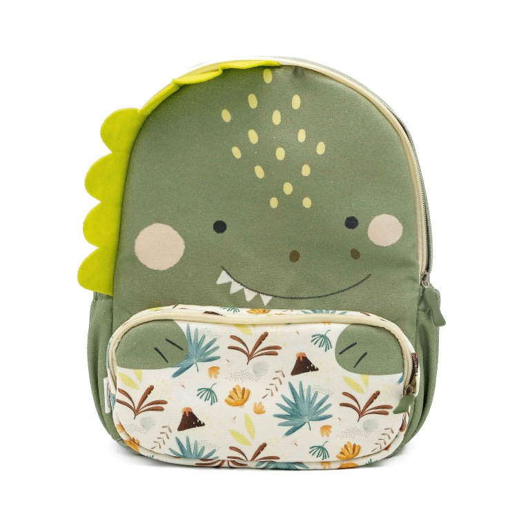 Sassi | A4 Junior Recycled Backpack - Cracky the Dinosaur