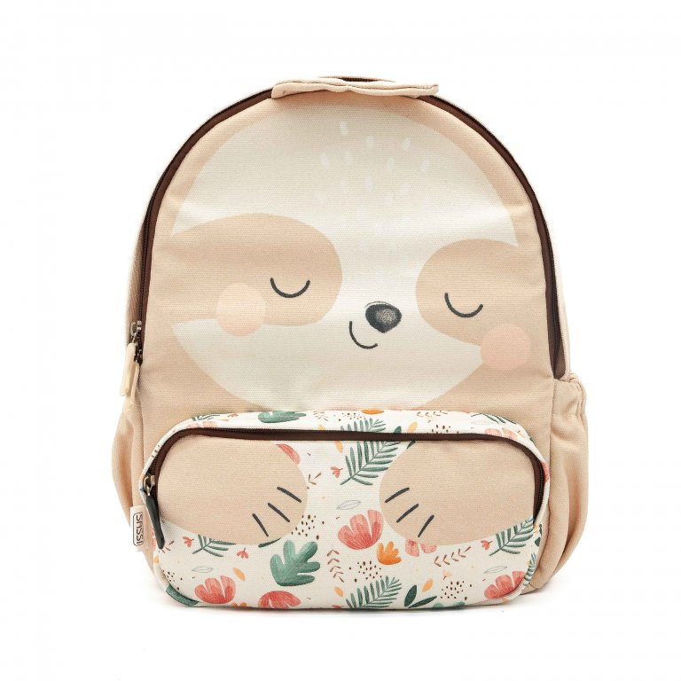 Sassi | A4 Junior Recycled Backpack - Gnawy the Sloth