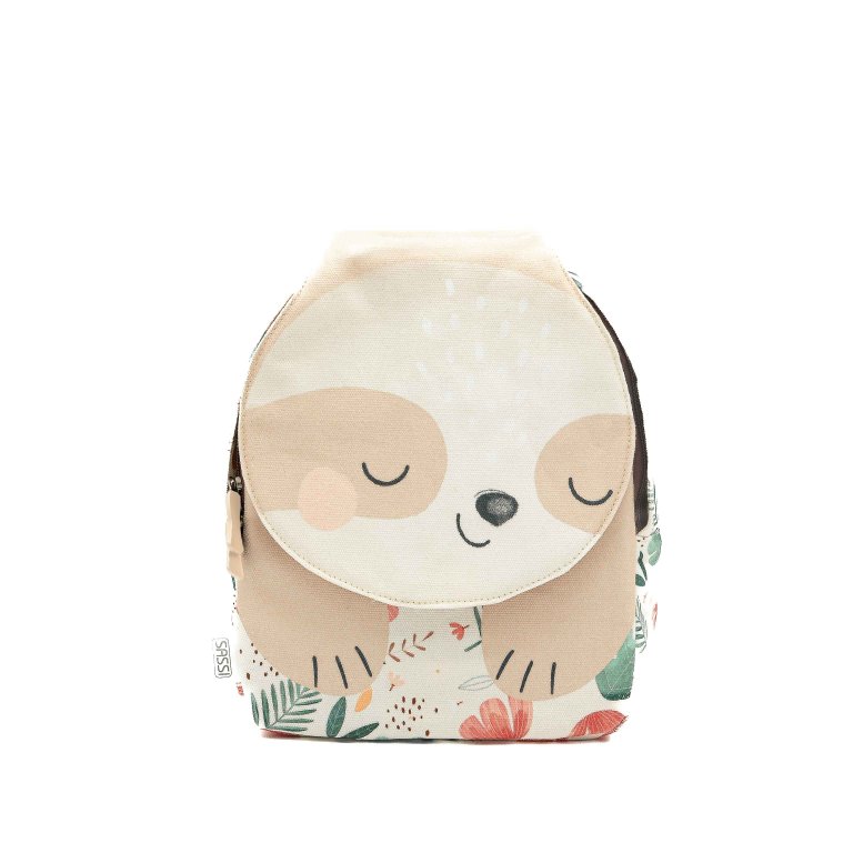 Sassi | Mini Recycled Backpack - Gnawy the Sloth