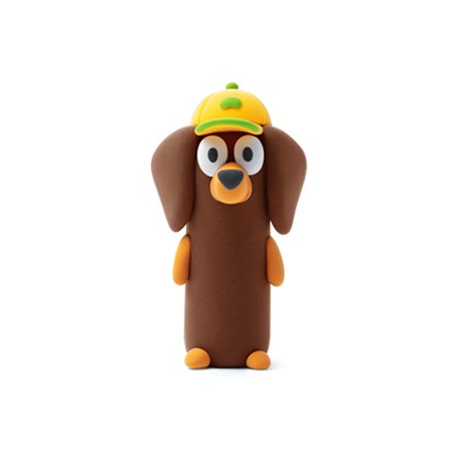 Hey Clay | Bluey & Friends - Snickers