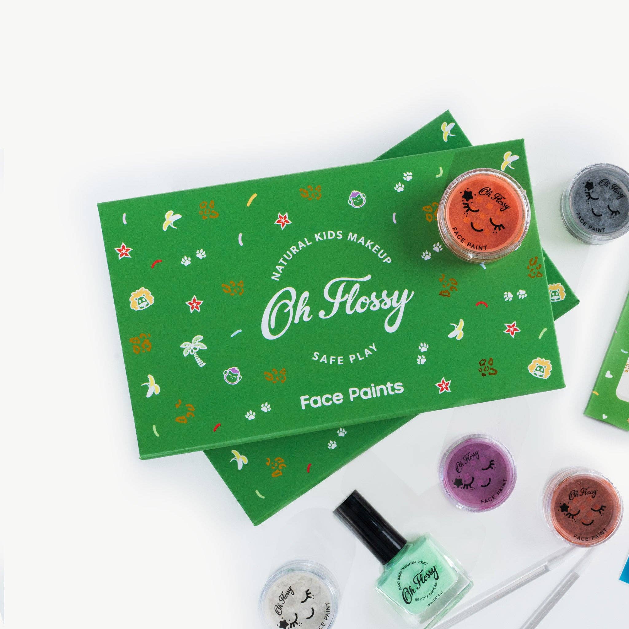 Oh Flossy | Kids Face Paint Set - Wild Wonders