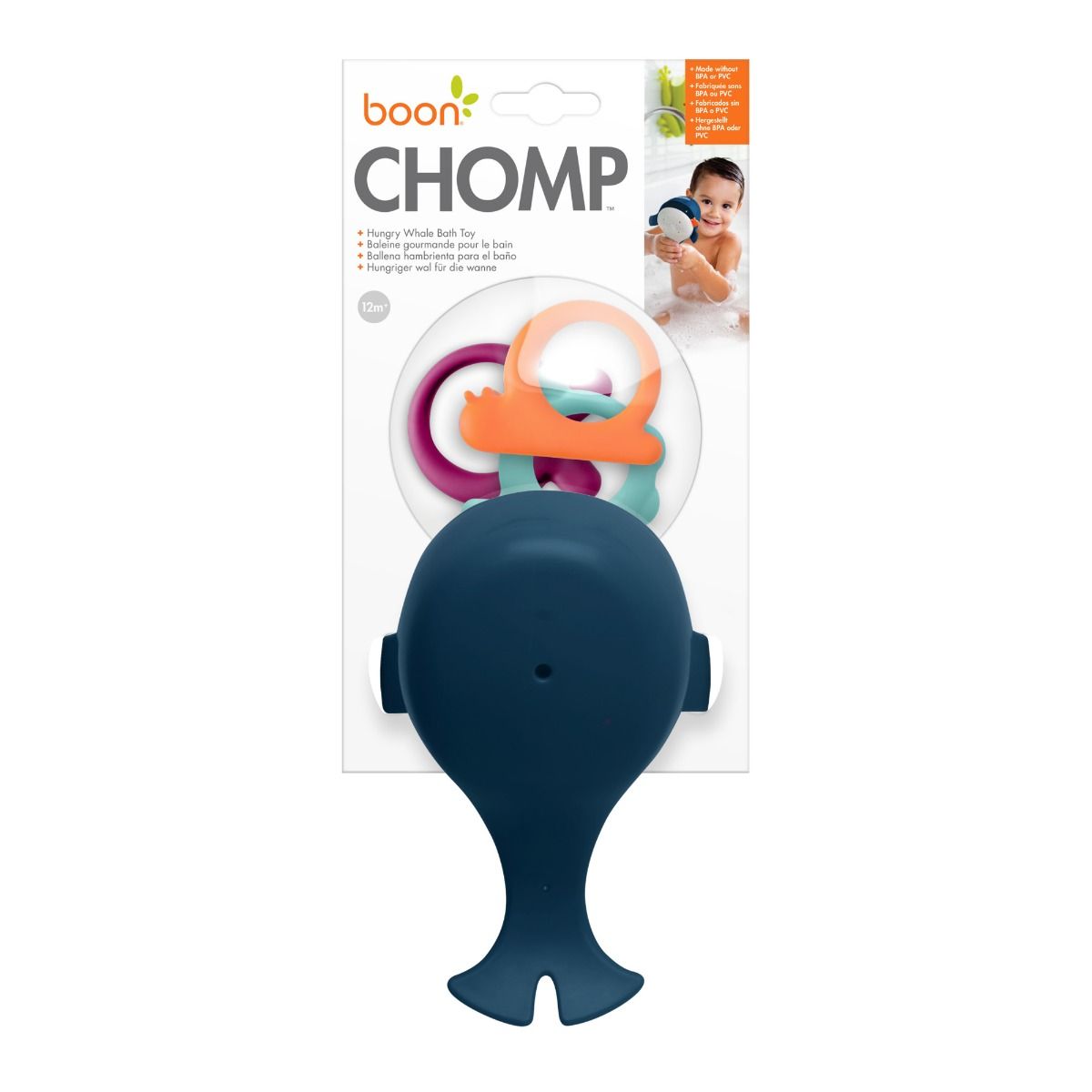 Boon | Chomp - Hungry Whale Bath Toy