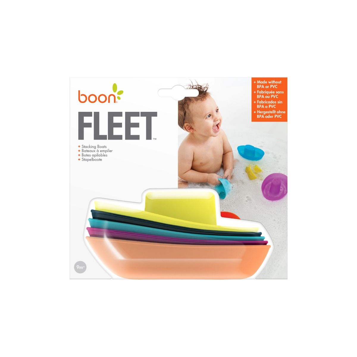 Boon | Fleet - Stacking Boats 5pk