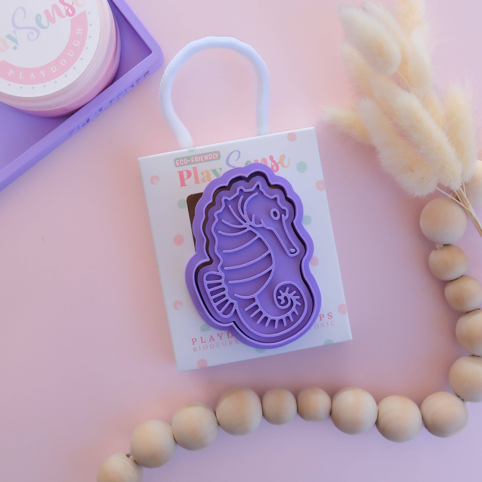 Play Sense | Eco Playdough Stamp - Seahorse