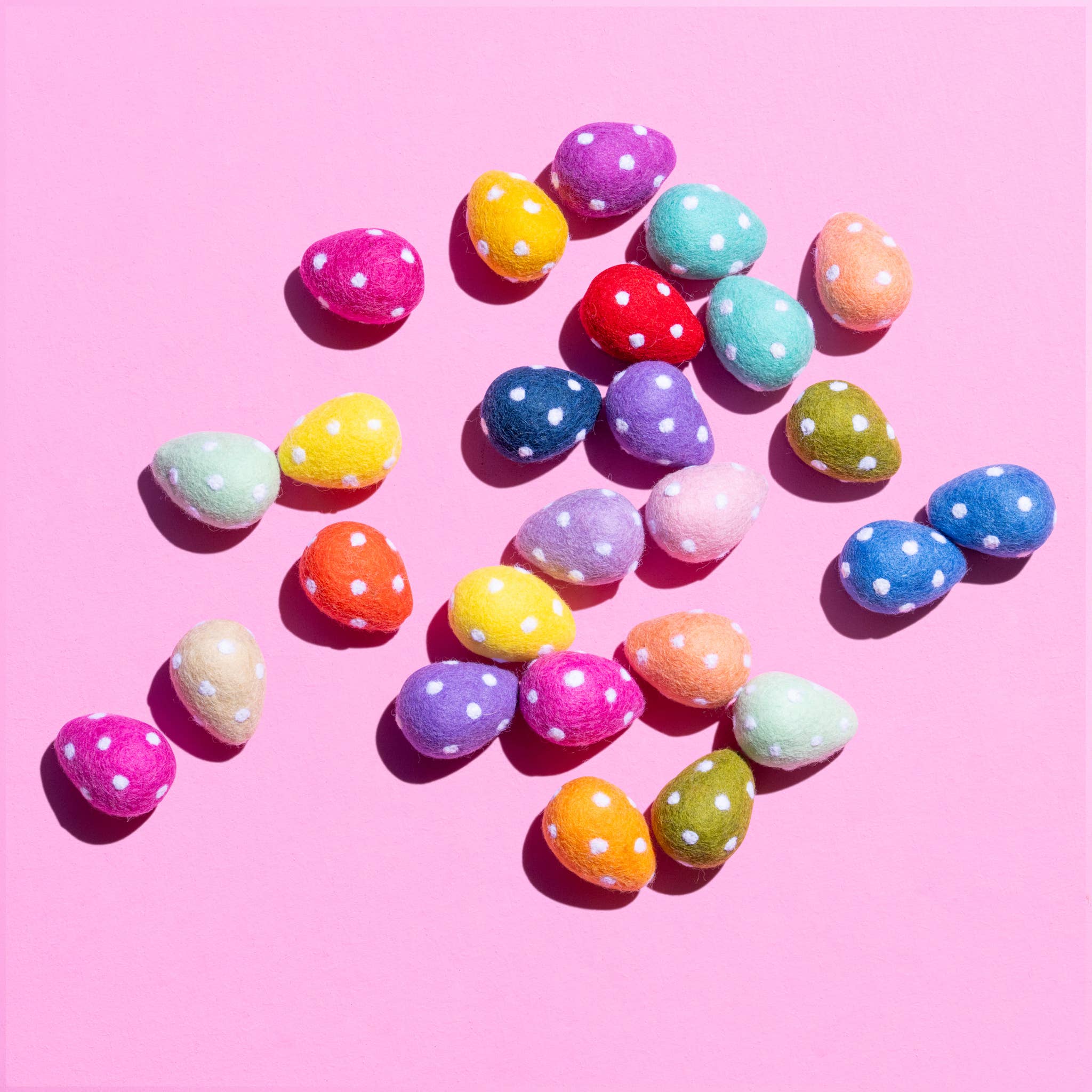 Little Fish Co. | Felt Polka Dot Easter Eggs
