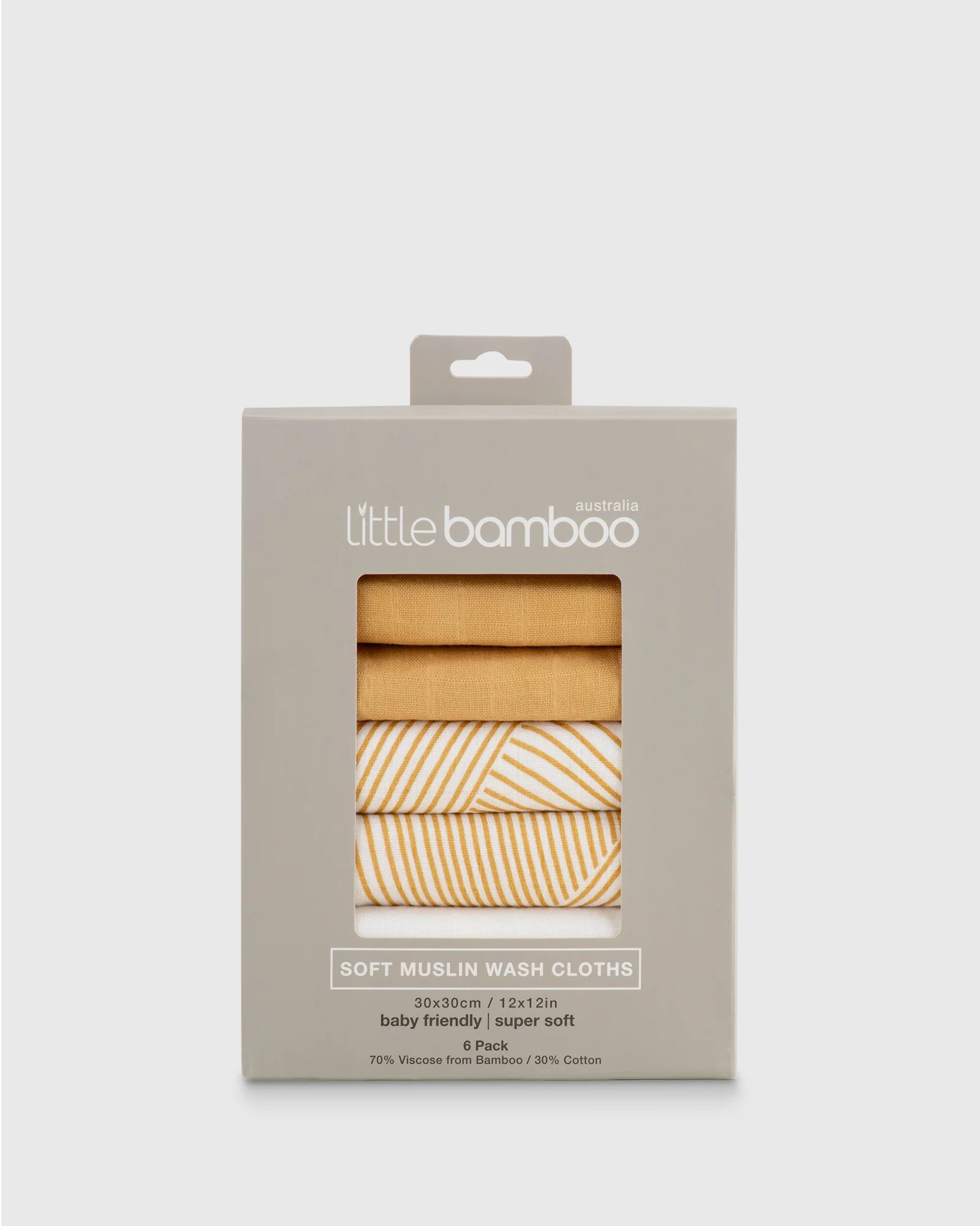 Little Linen | Muslin Washers 6pk