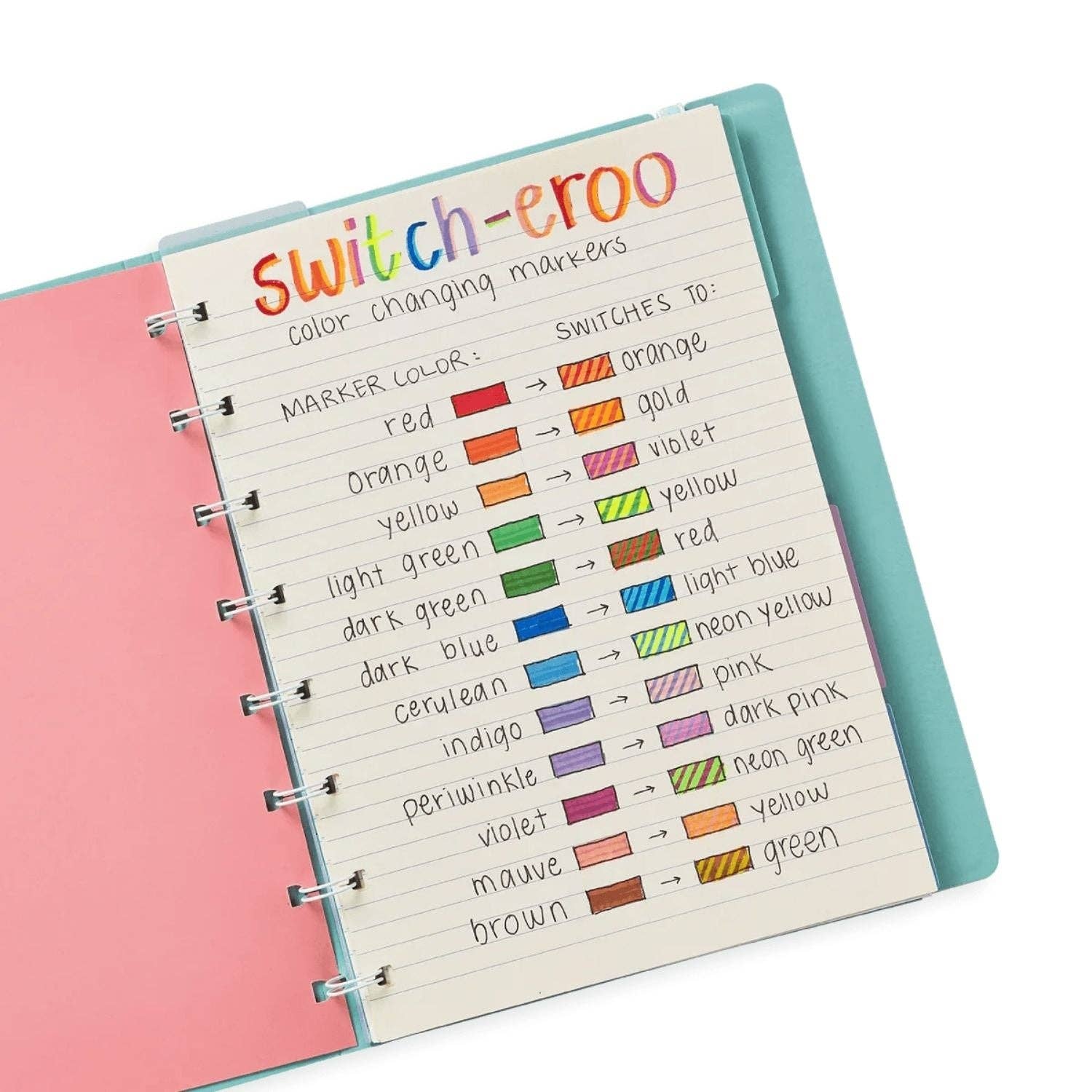 Ooly | Switch-eroo! Colour-Changing Markers - Set of 12