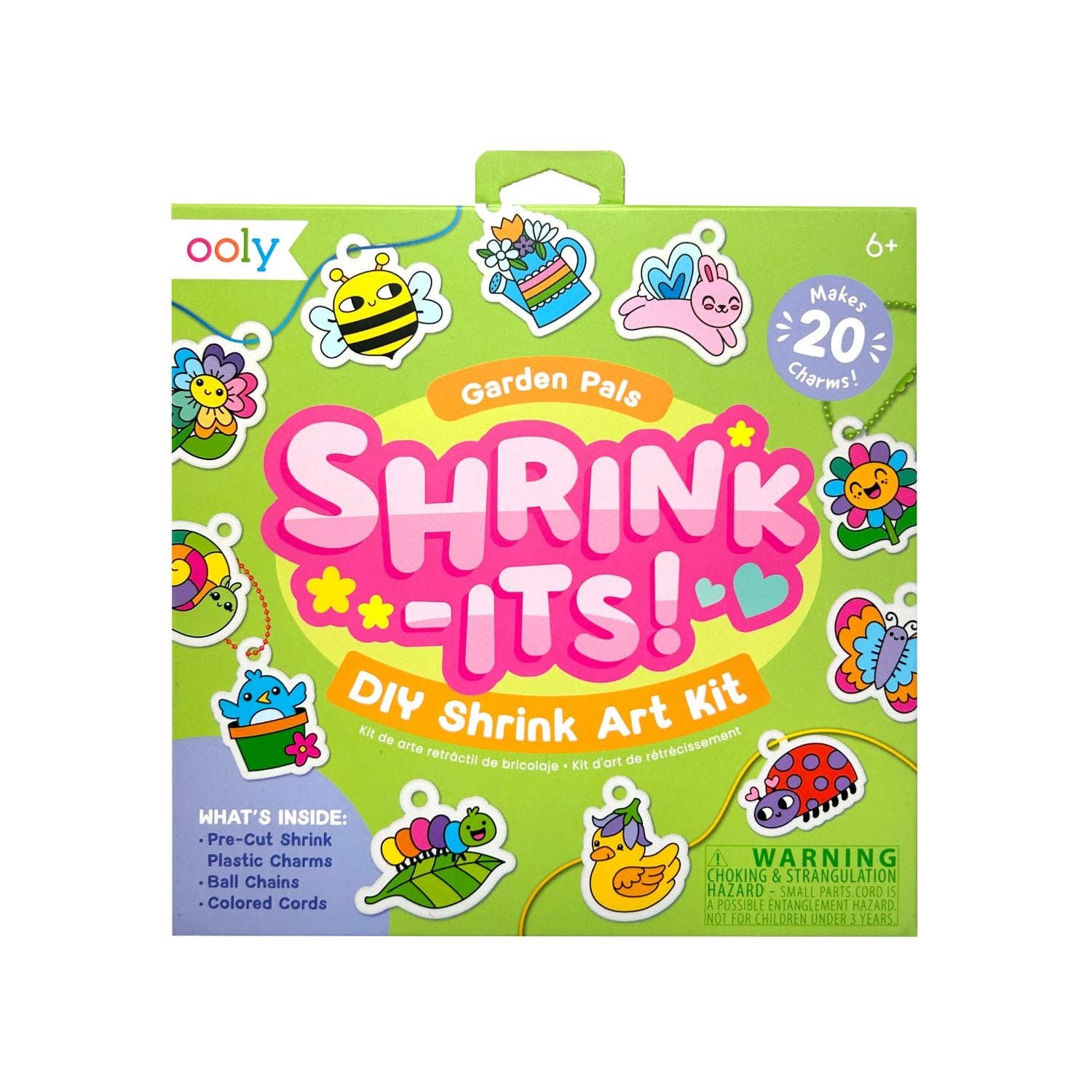 Ooly | Shrink-Its! DIY Shrink Art Kit - Garden Pals