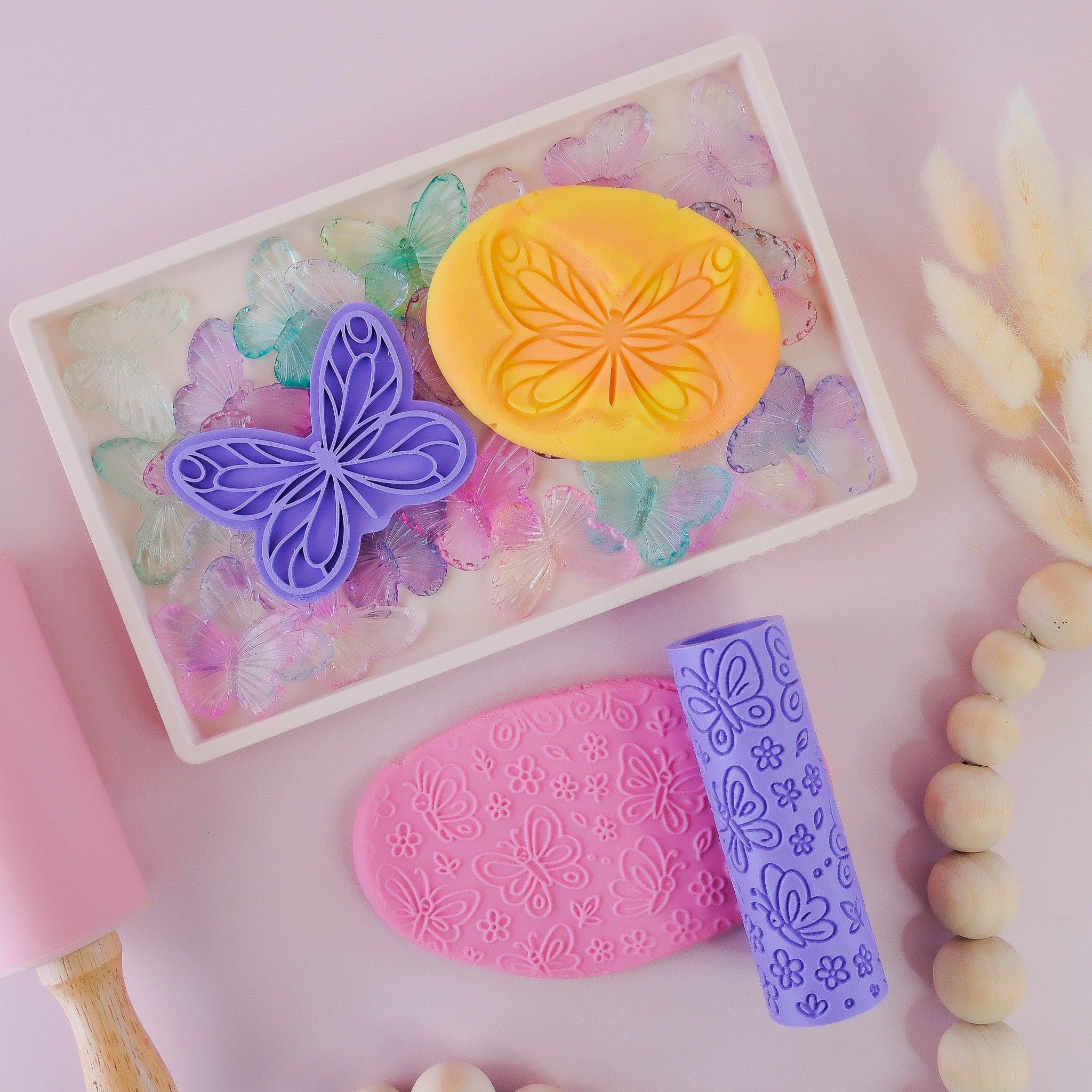 Play Sense | Eco Textured Roller - Butterfly