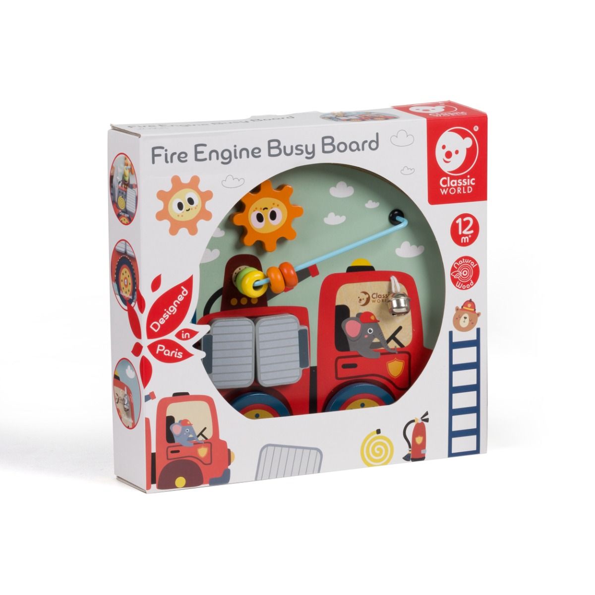 Classic World | Fire Engine Busy Board