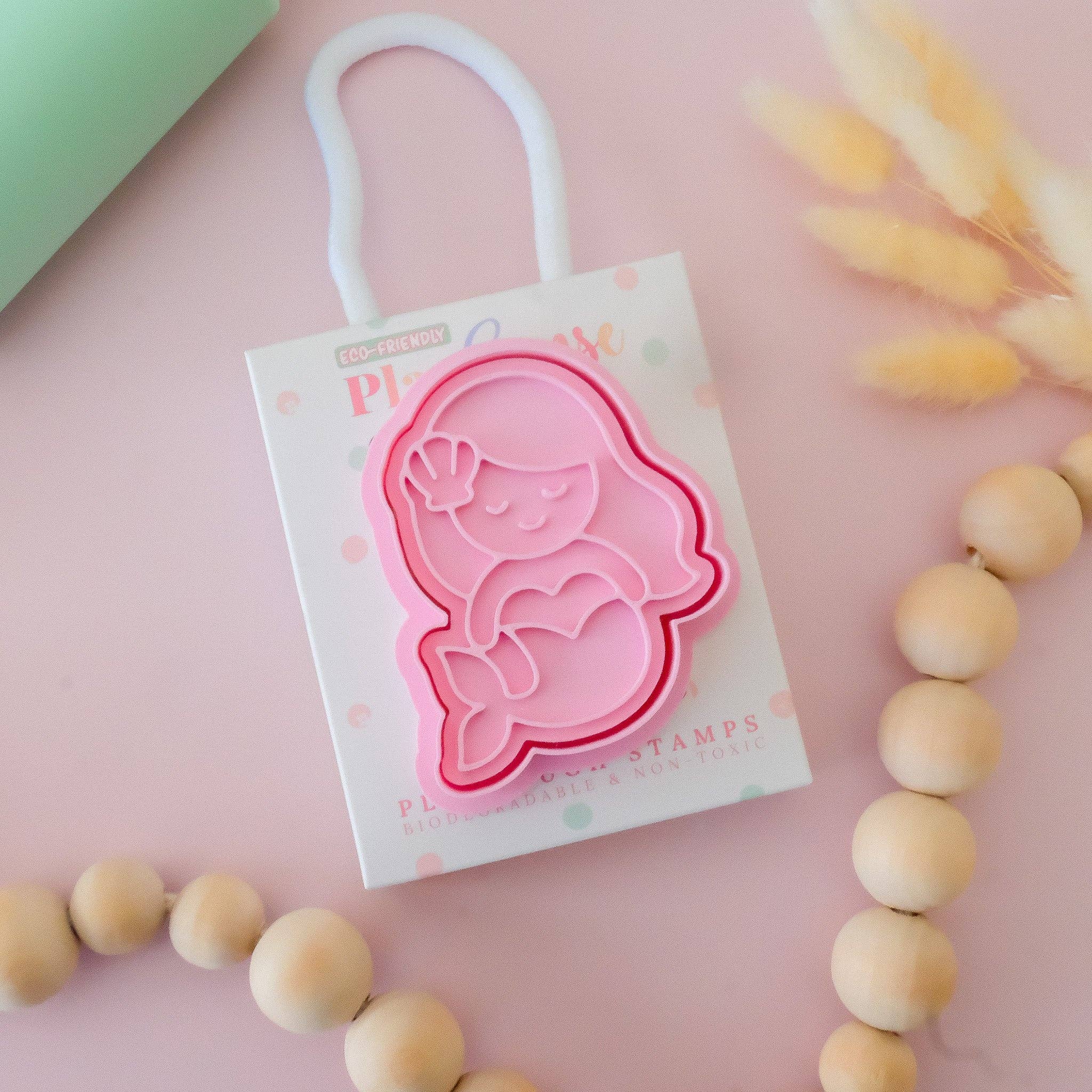Play Sense | Eco Playdough Stamp - Mermaid
