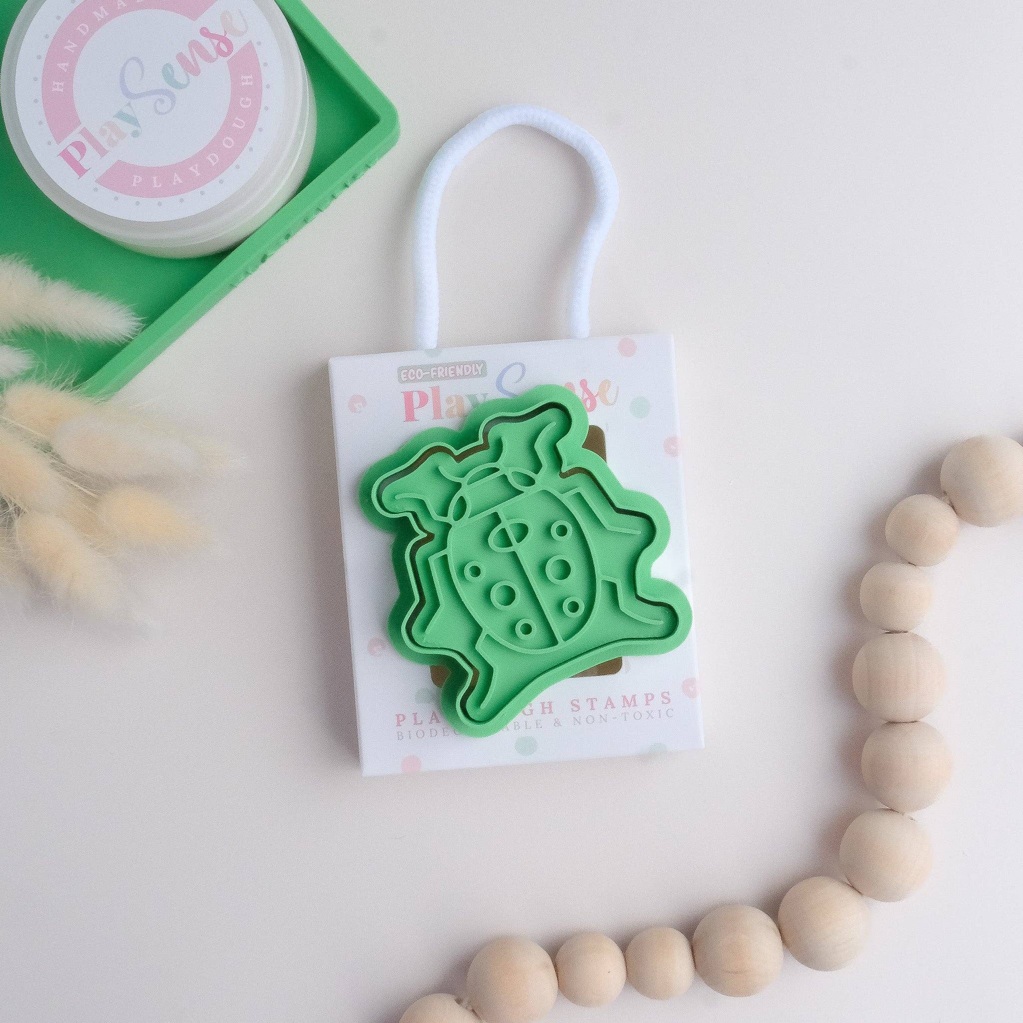 Play Sense | Eco Playdough Stamp - Ladybug