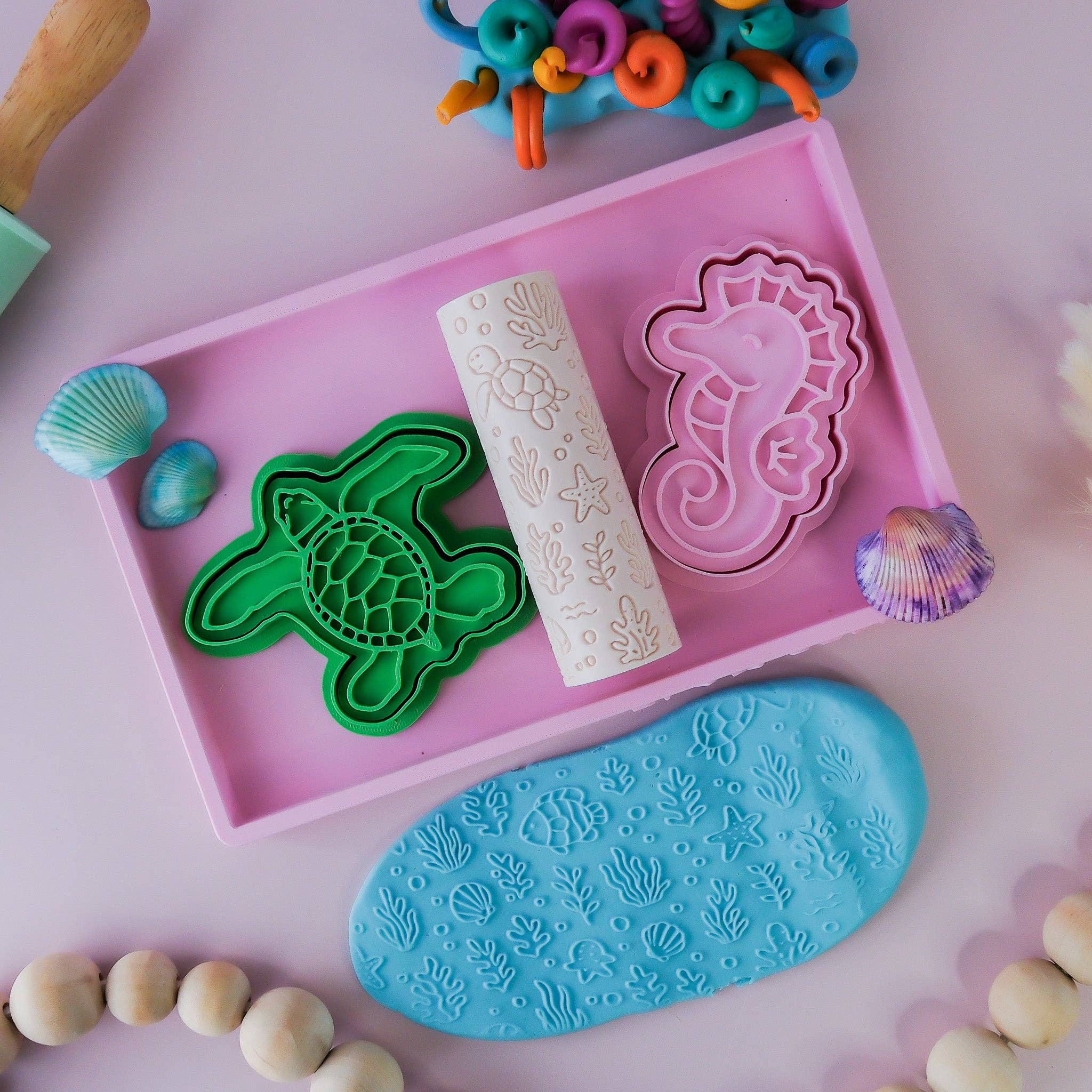Play Sense | Eco Textured Roller - Ocean Life
