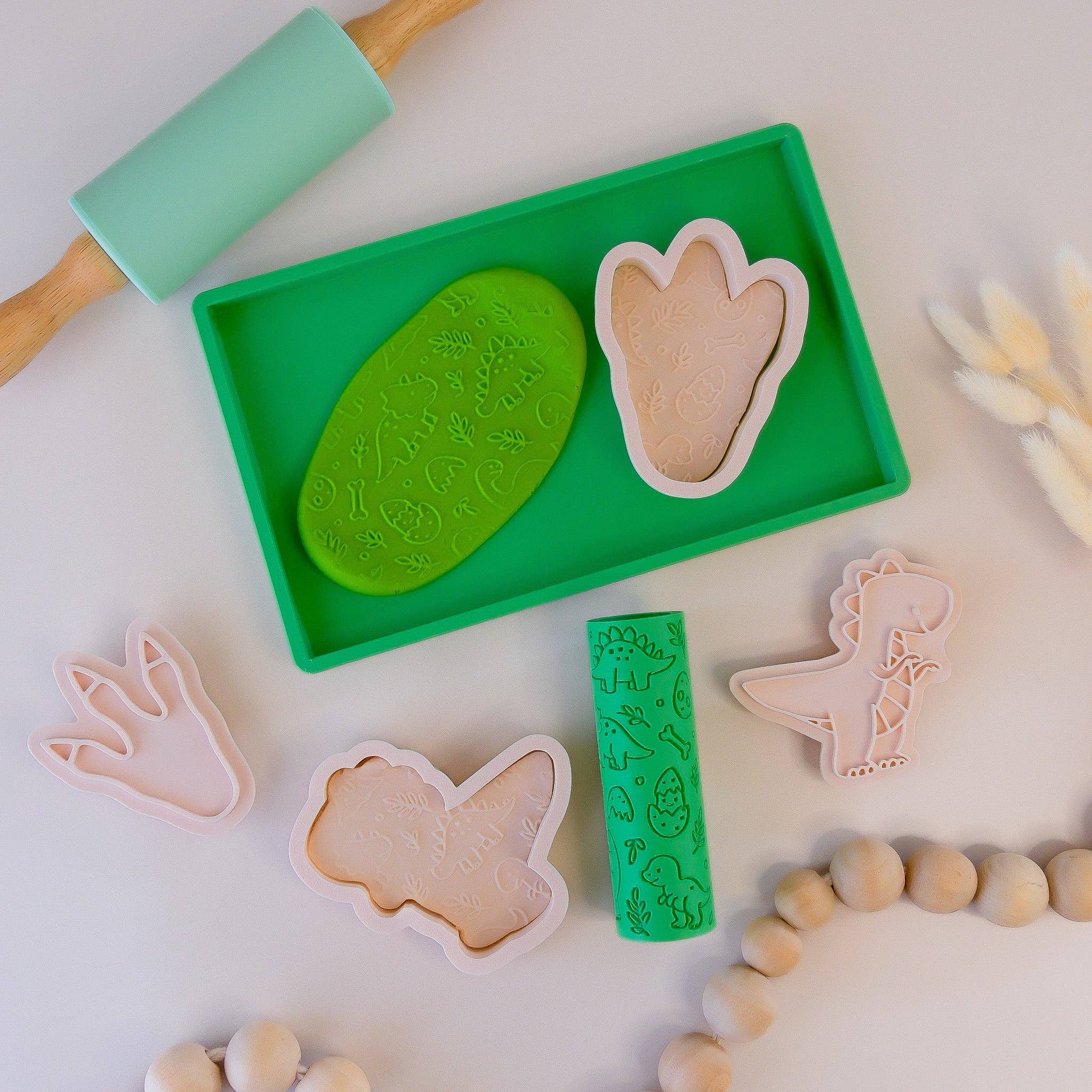 Play Sense | Eco Textured Roller - Dinosaur