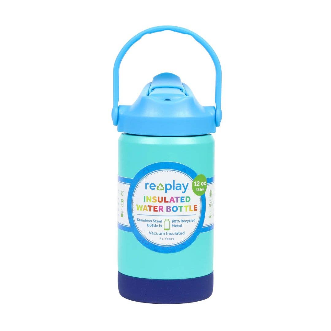 Re-Play | Insulated Water Bottle 355ml - True Blue