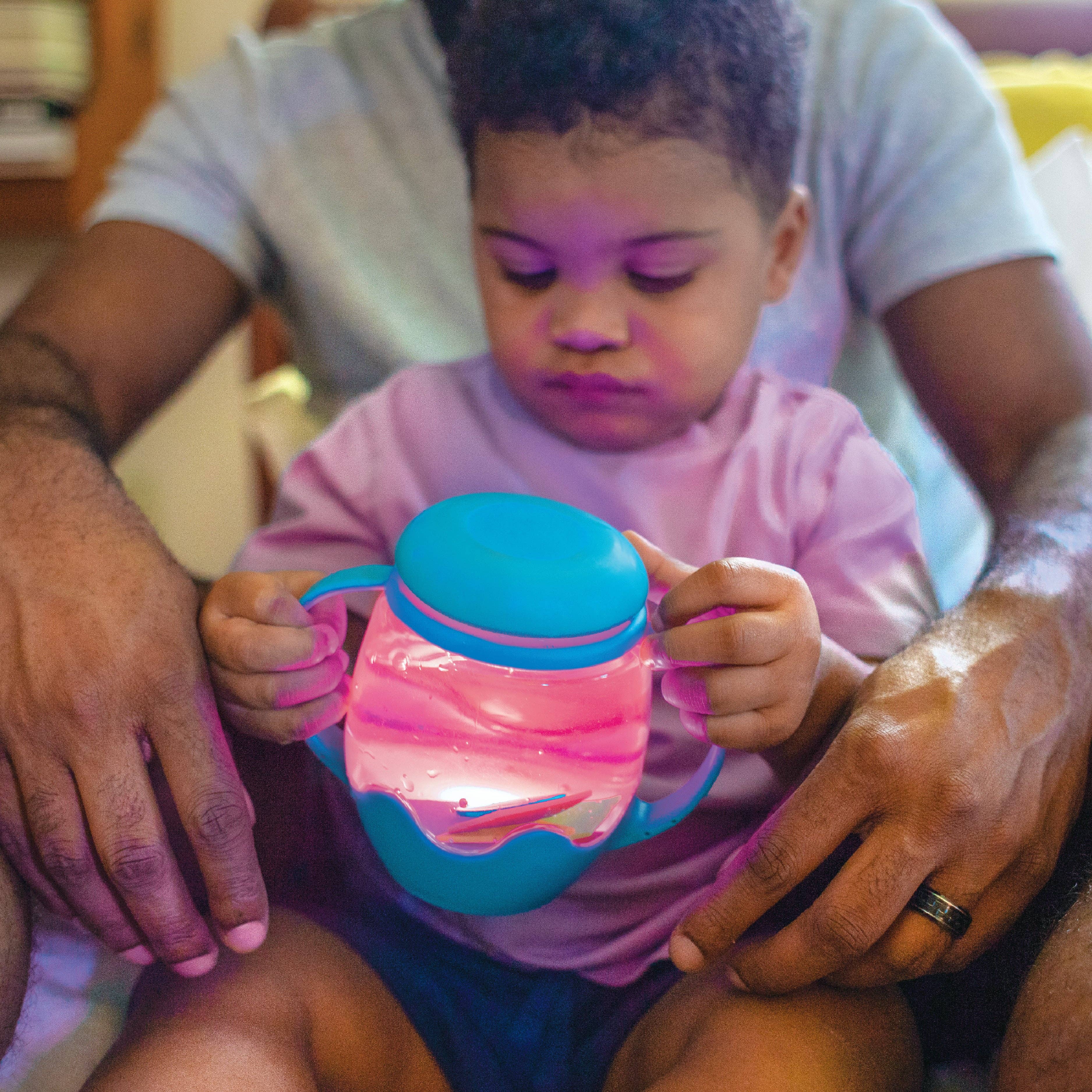 Glo Pals | Mini Sensory Play Jar - Blue