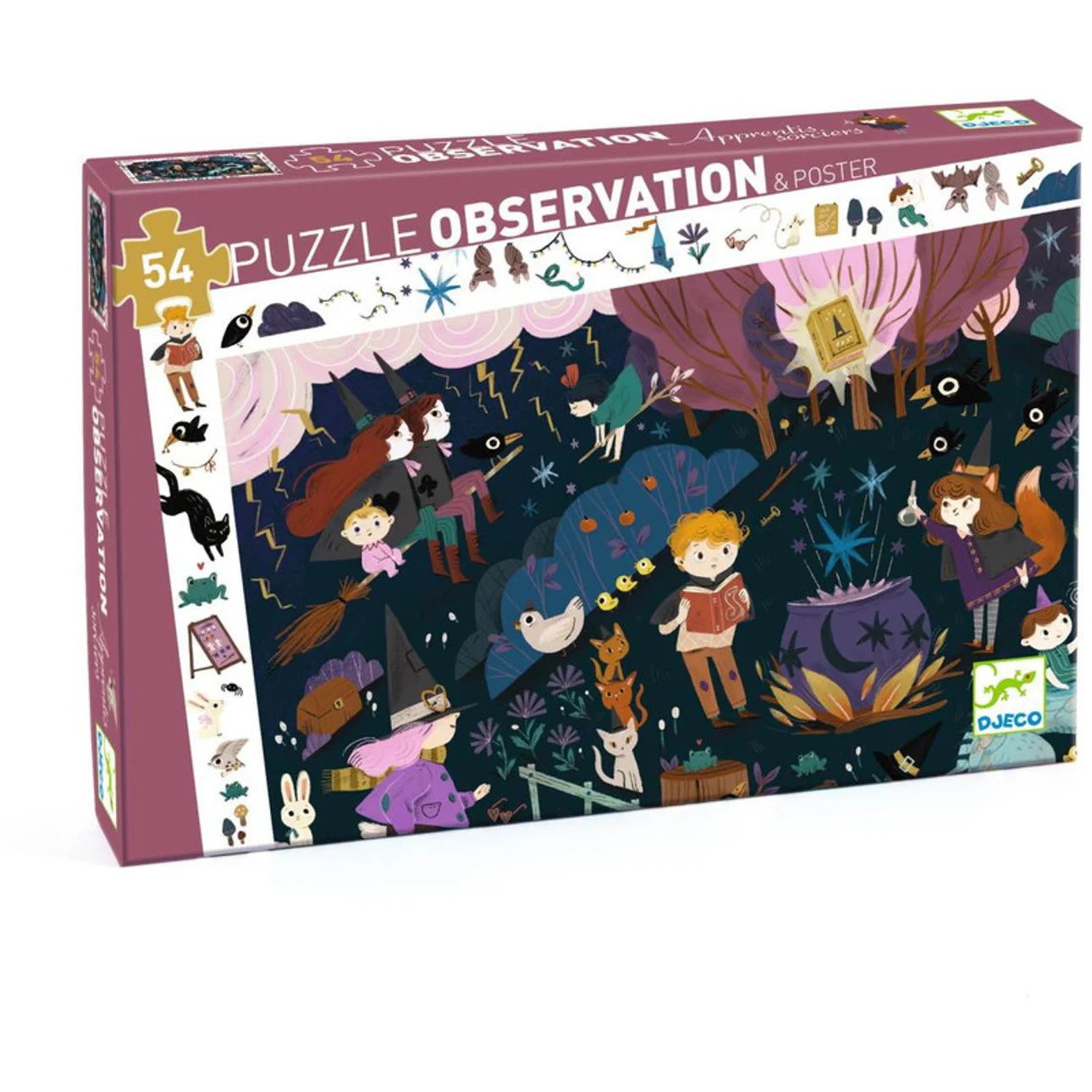 Djeco | Puzzle Observation - Sorcerers' Apprentice 54pc