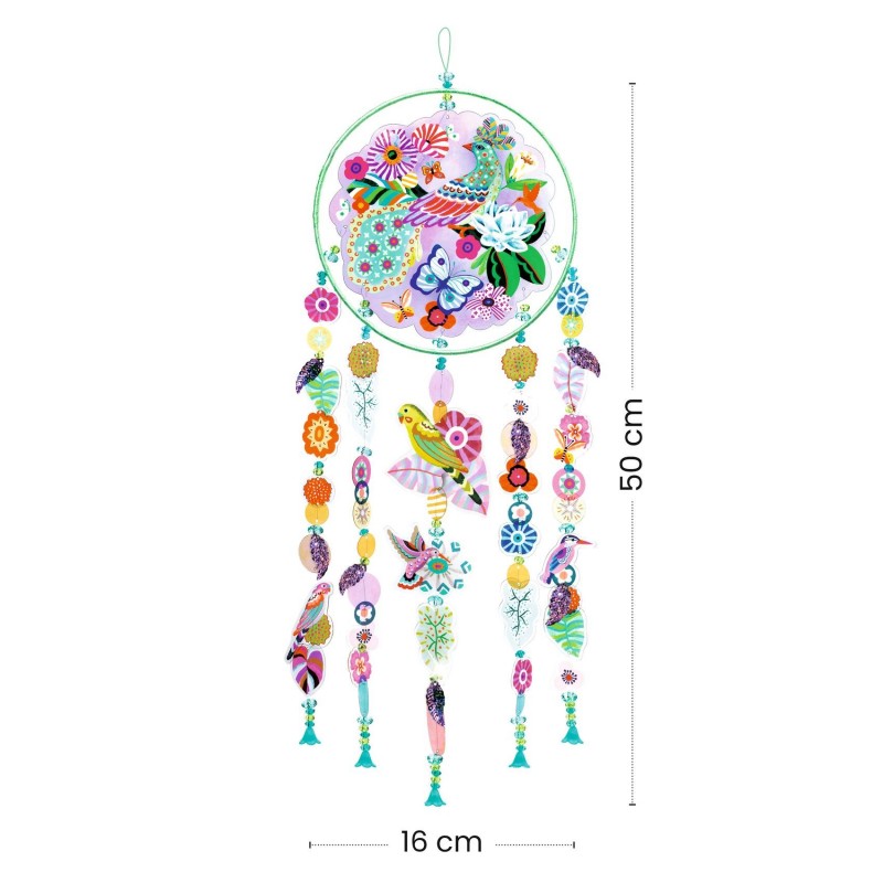 Djeco | DIY Kit - Paradise Bird Sun Catcher