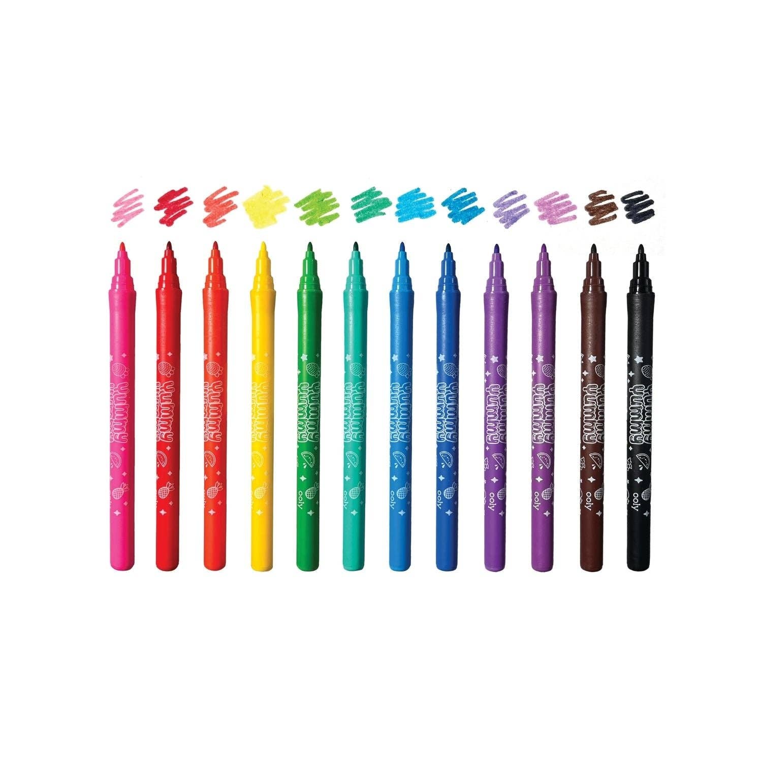 Ooly | Yummy Yummy Scented Markers - 12pk