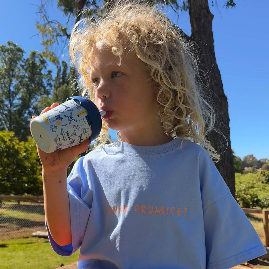 Chino Club | Rad Times - Mini Smoothie Cup & Straw 200ml